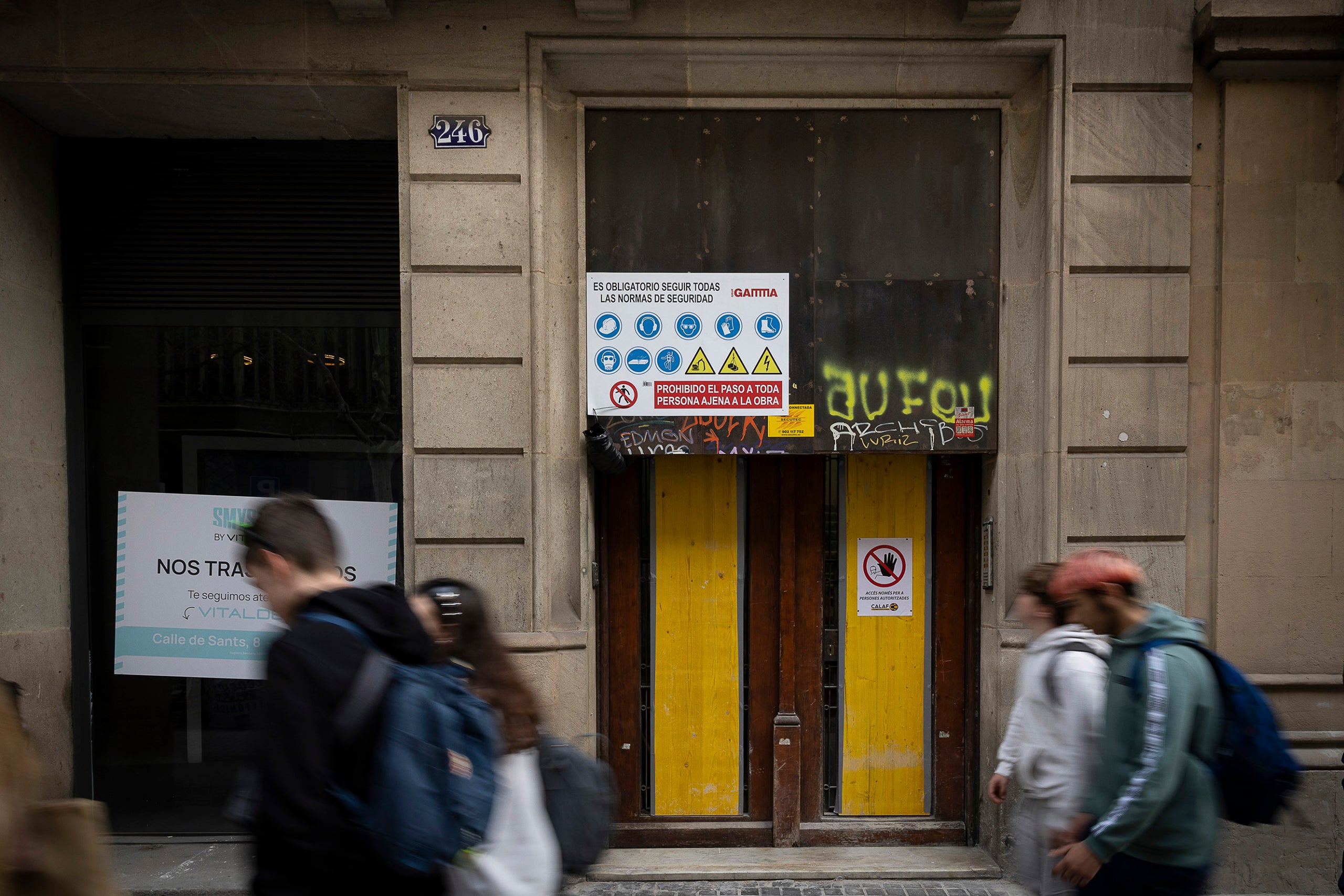 Reforma integral de un edificio de Enric Sagnier en la calle Rosselló, 246