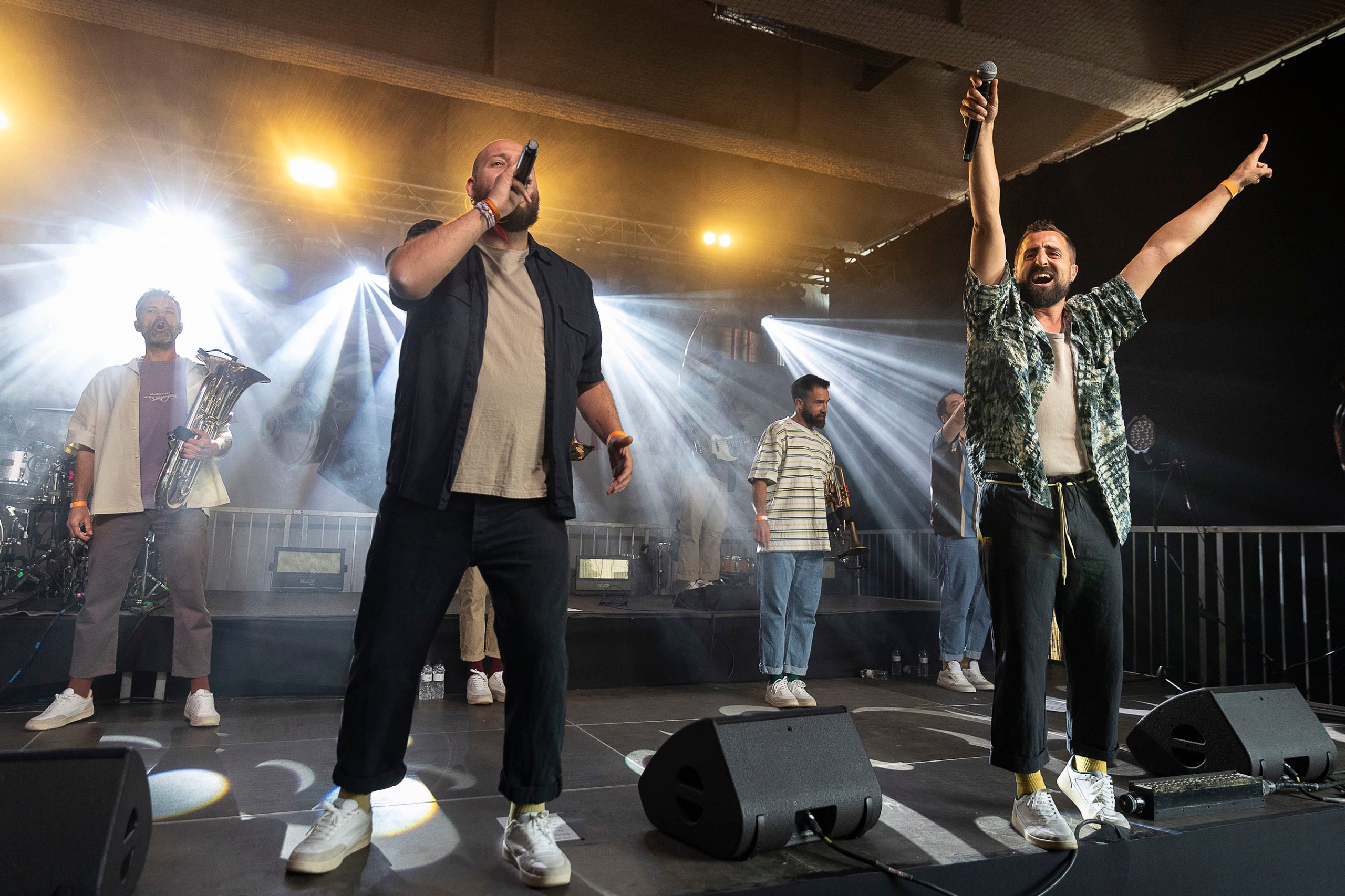 Concerts de Sant Jordi a l'Antiga fàbrica Damm.
La Fúmiga al Moll d'Envasat.
23.04.2024, Barcelona
foto: Jordi Play