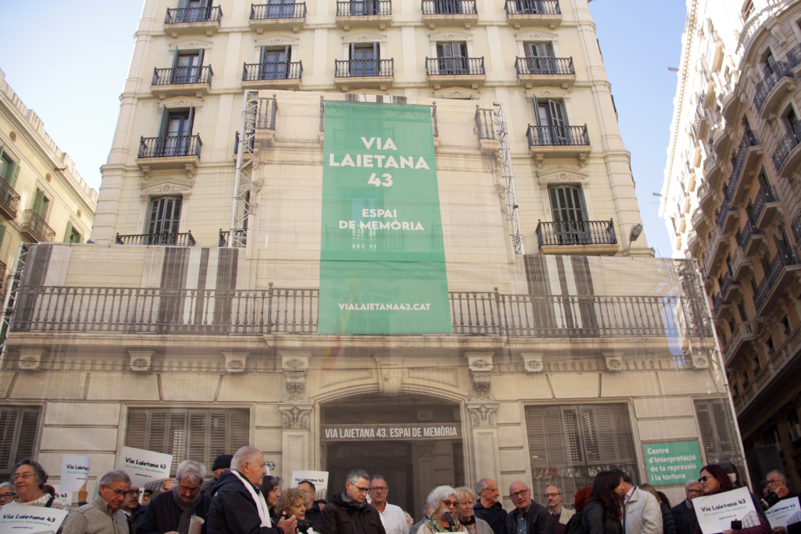 Imatge d'arxiu de la façana de la prefectura de policia de Via Laietana / ACN