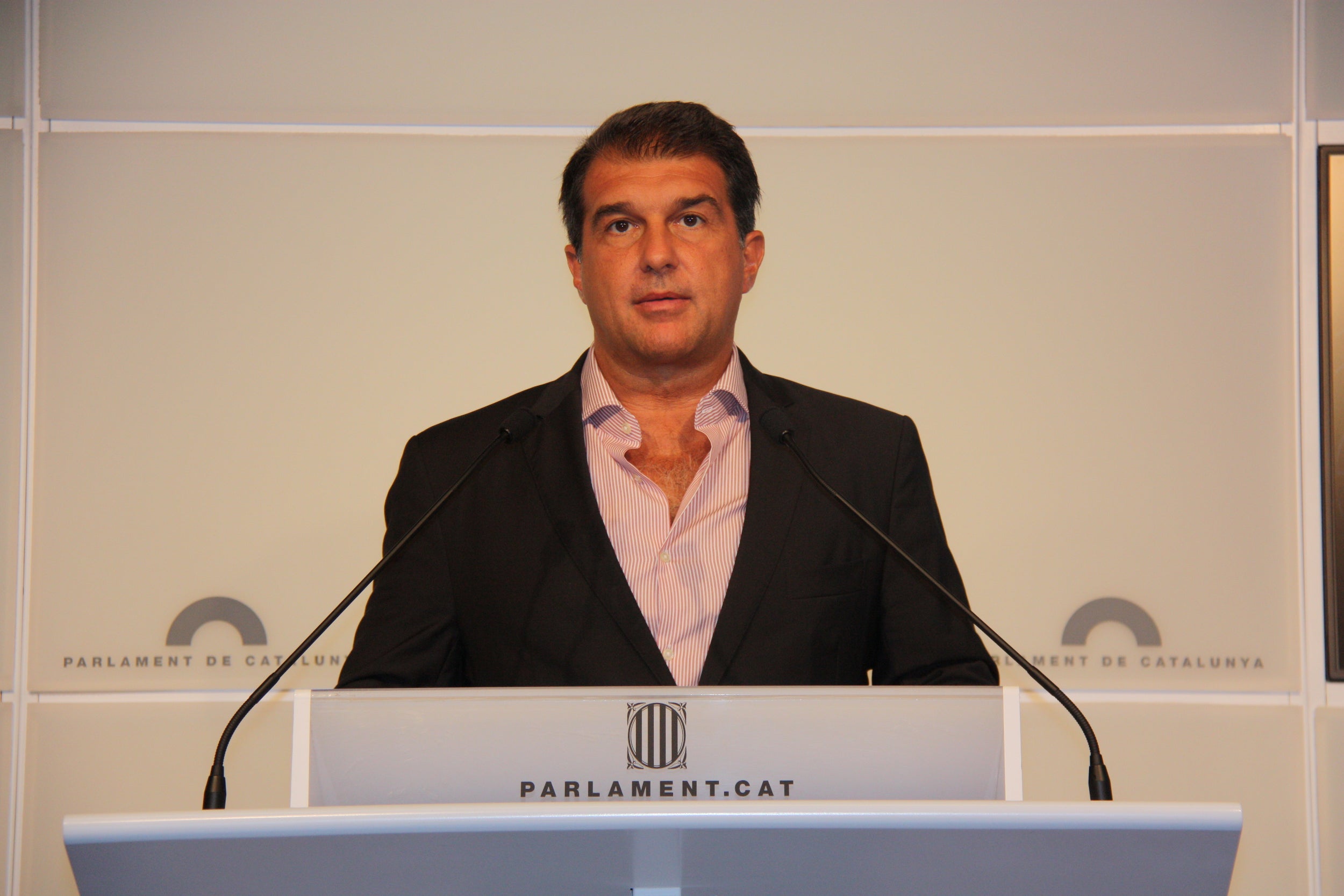 Joan Laporta va ser l'únic de molts partits independentistes extraparlamentaris que va aconseguir la gesta l'any 2010 | Moldes, Aleix (ACN)