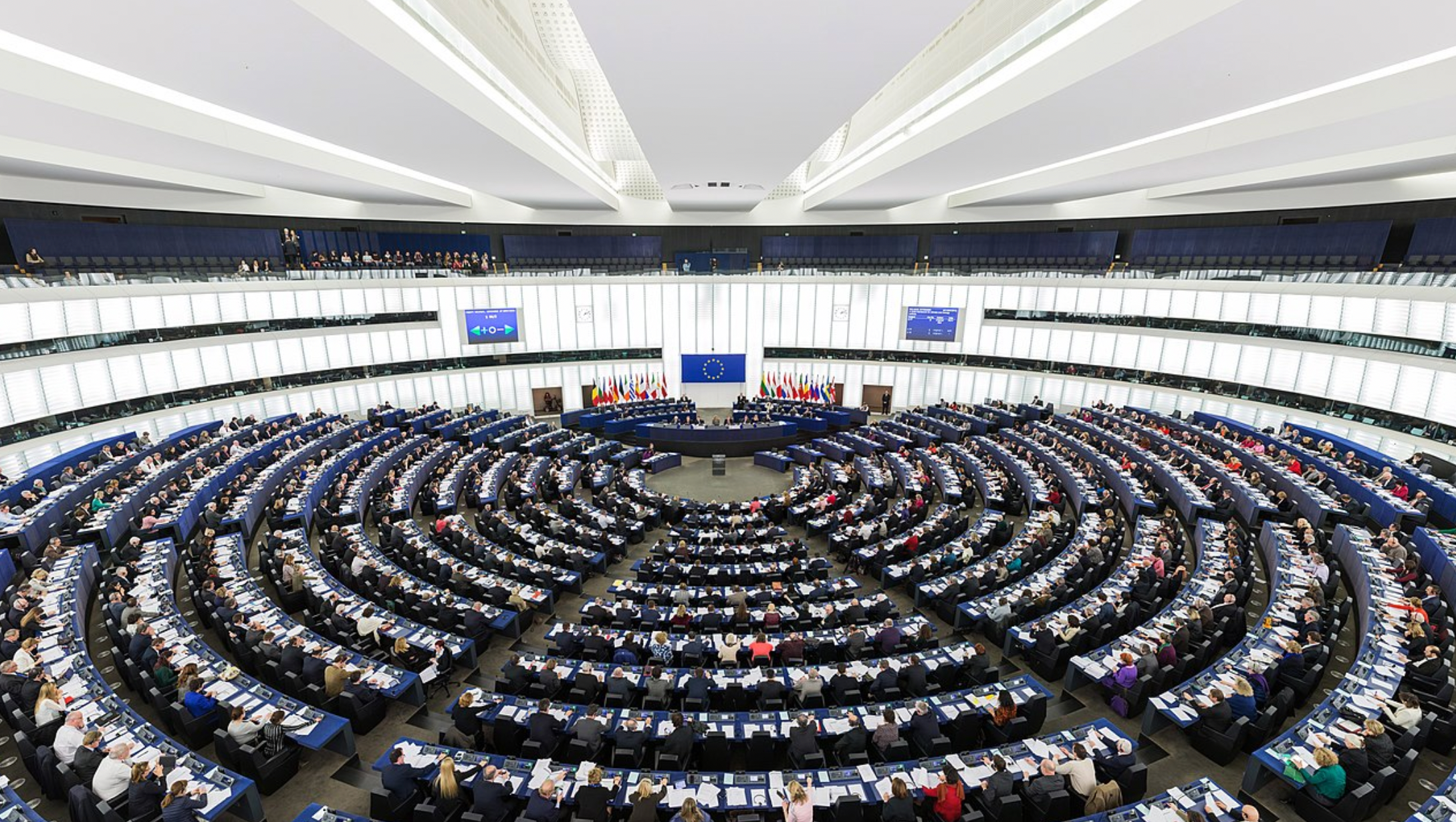 Plenari de l'Europarlament, que es renovarà el 9 de juny 