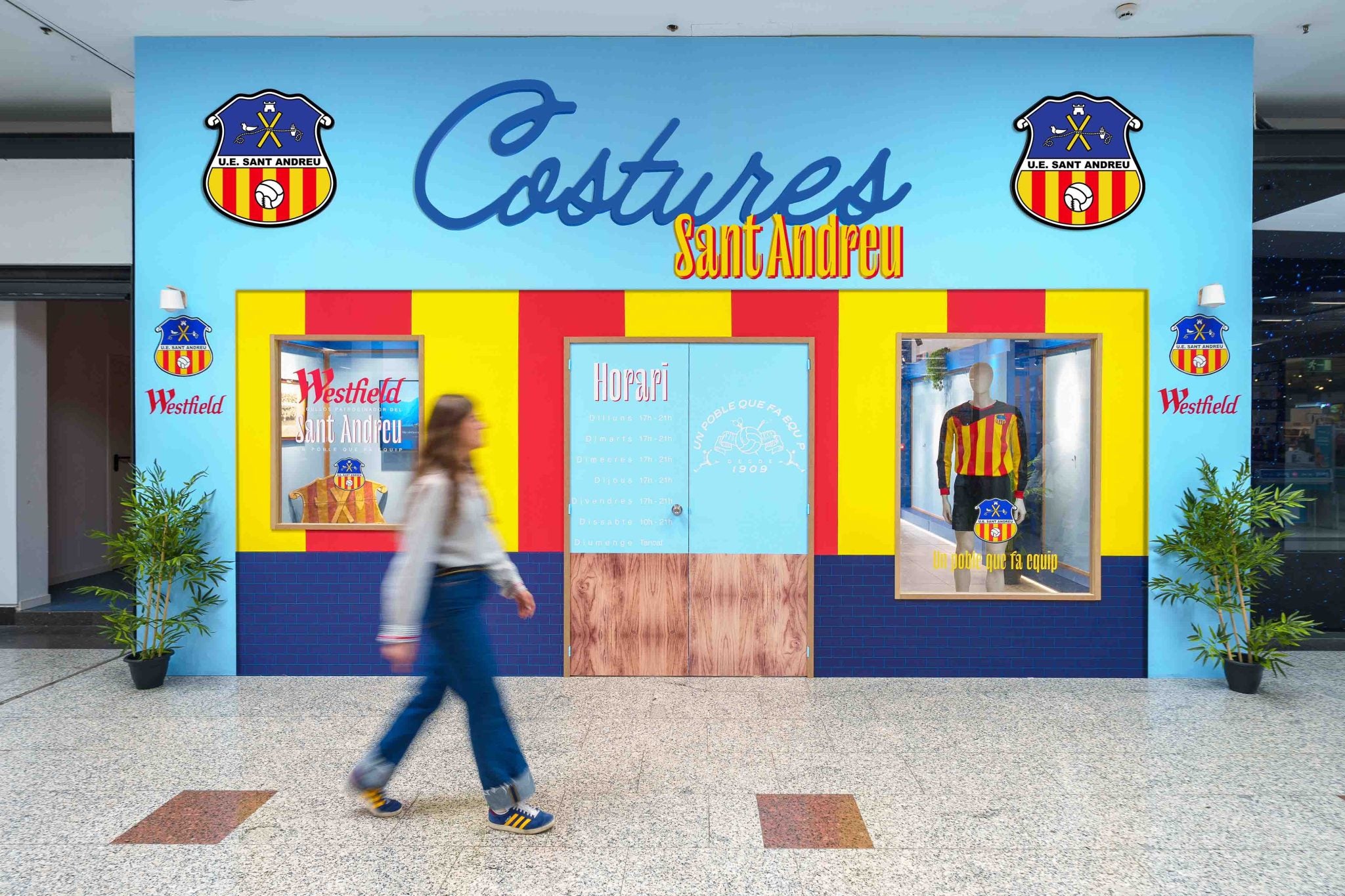 'Costures Sant Andreu', la nueva tienda de la UE Sant Andreu | UE Sant Andreu