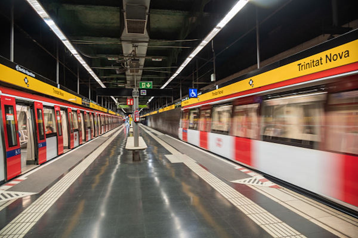 L'estació de l'L4 de Trinitat Nova / TMB