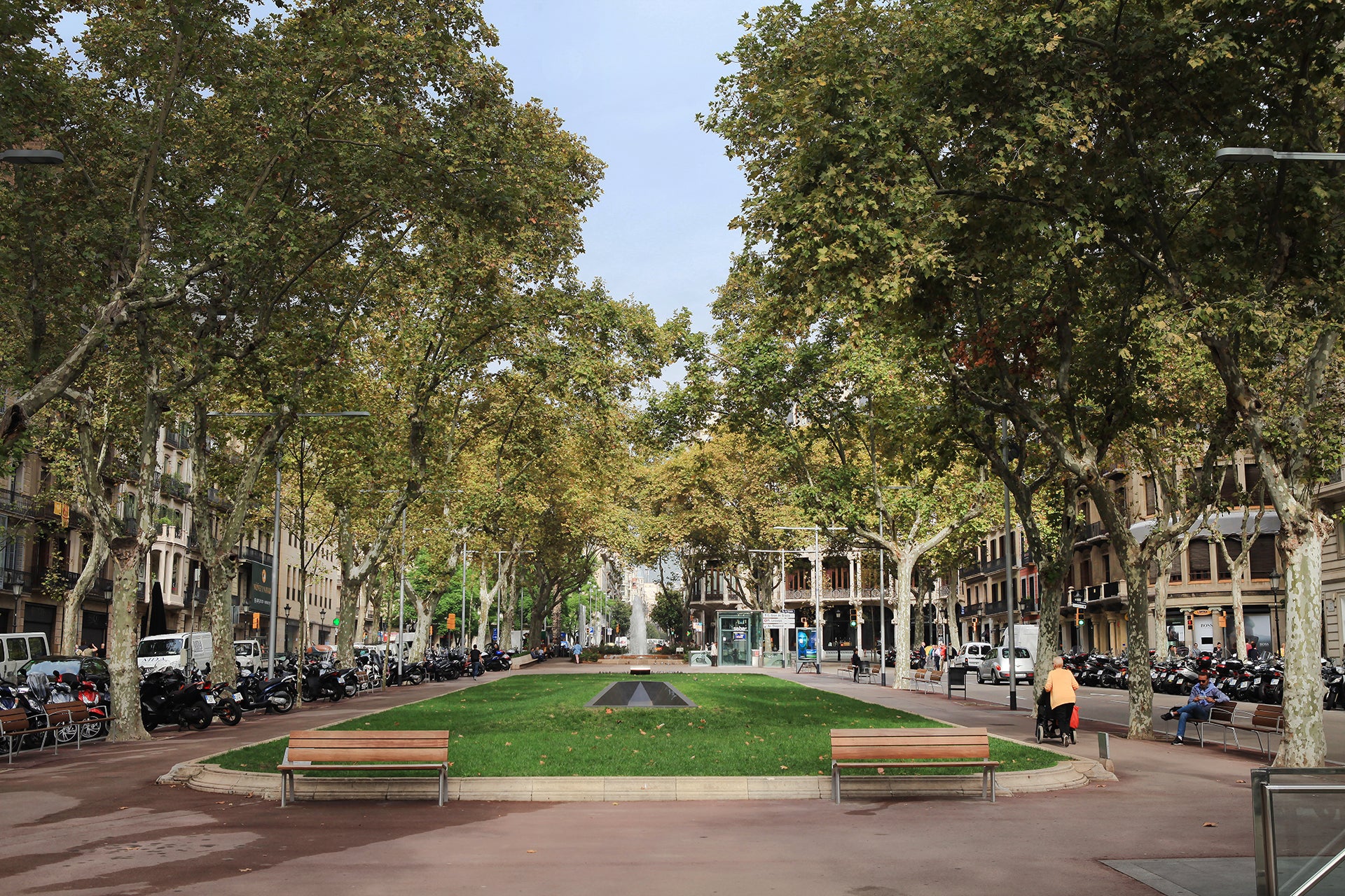 Una imatge dels Jardins de Salvador Espriu, coneguts popularment com a Jardinets de Gràcia | Ajuntament