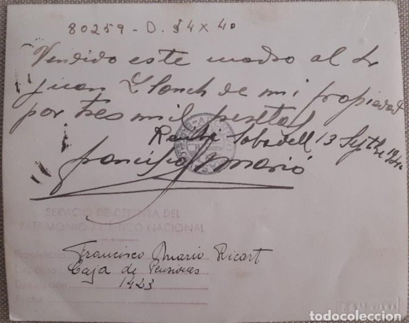 Rebut de la venda de 'Elogi del maquillatge' a Joan Llonch Salas / Todocolección