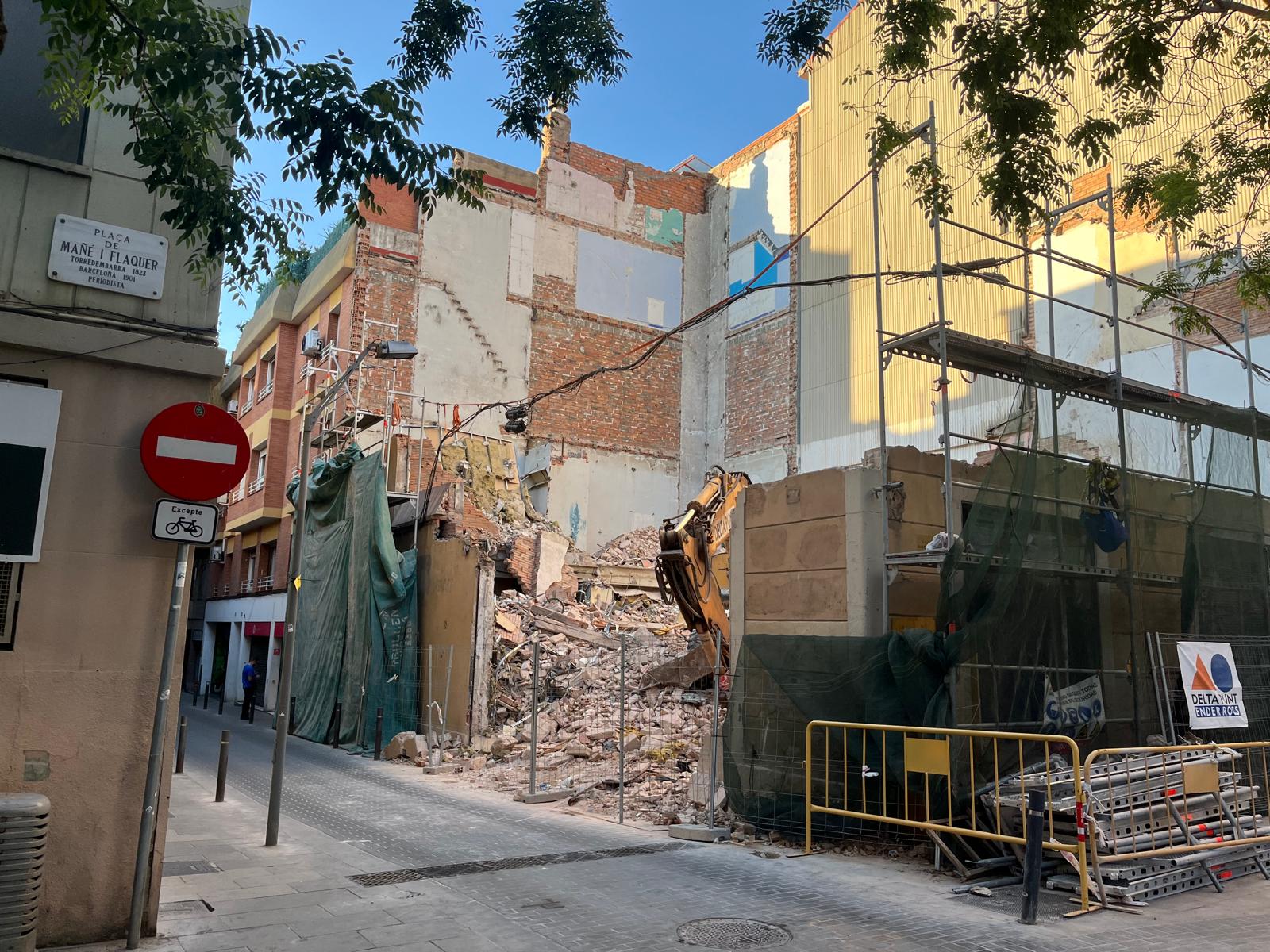 Antiga discoteca Humedad Relativa, a la plaça de Mañé i Flaquer / Sílvia Barroso