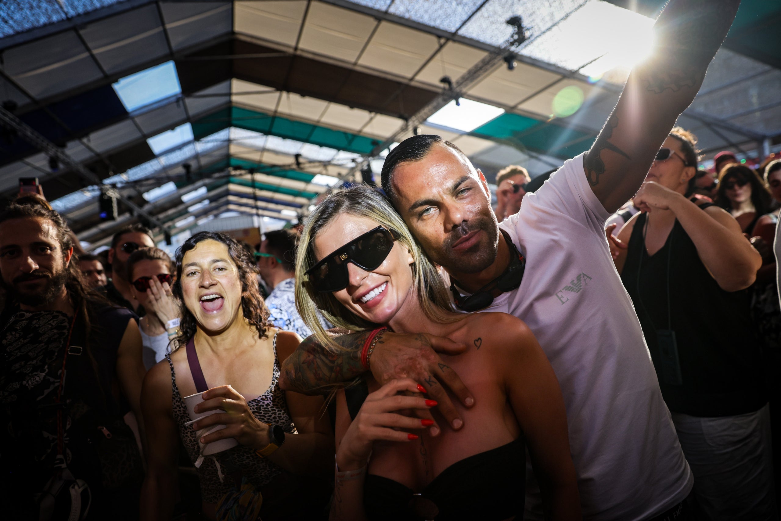 Públic del festival Sónar Dia durant un concert / ACN