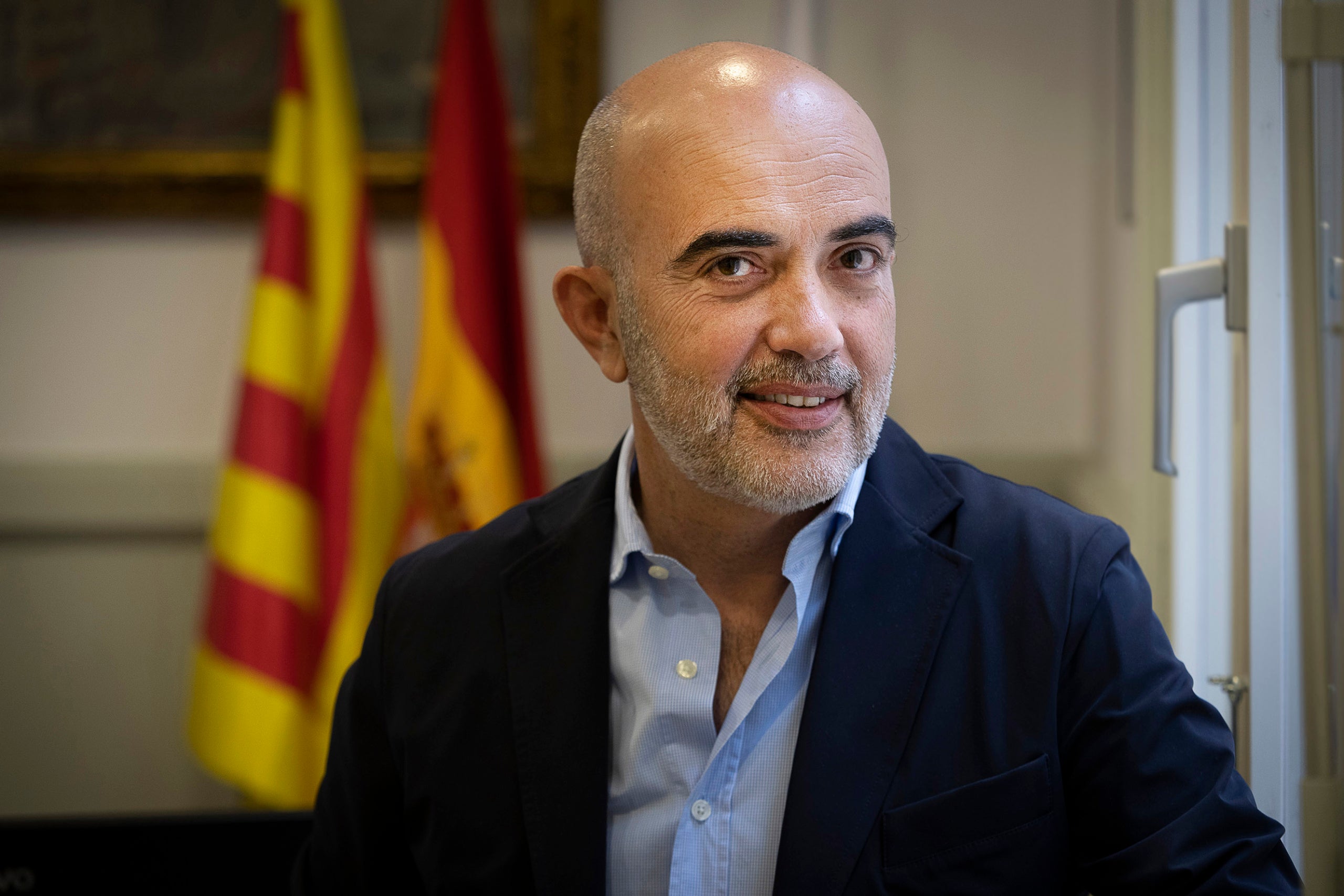 Daniel Sirera, cap del PP a l'ajuntament de Barcelona.
20.06.2024, Barcelona
foto: Jordi Play