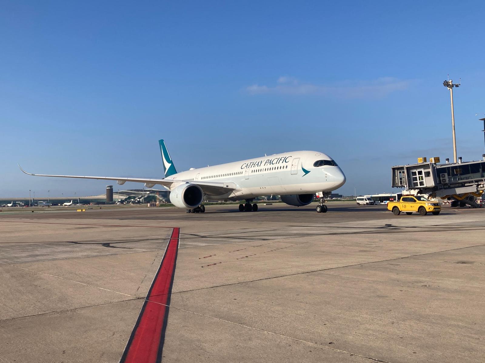 L'avió de Cathay Pacific que fa la ruta entre Barcelona i Hong Kong / Cathay Pacific