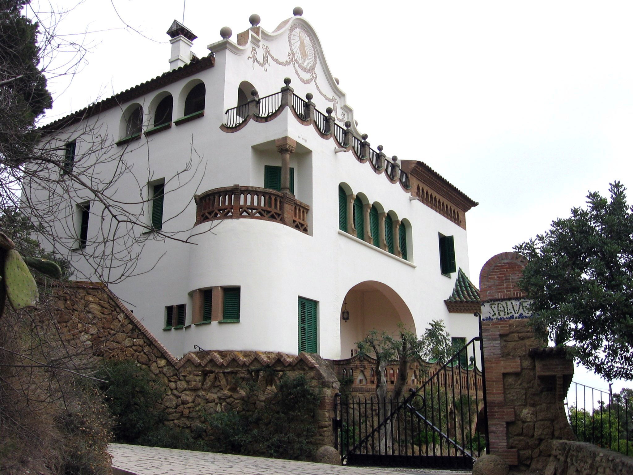 La Casa Trias del Park Güell / Wikipedia-Canaan