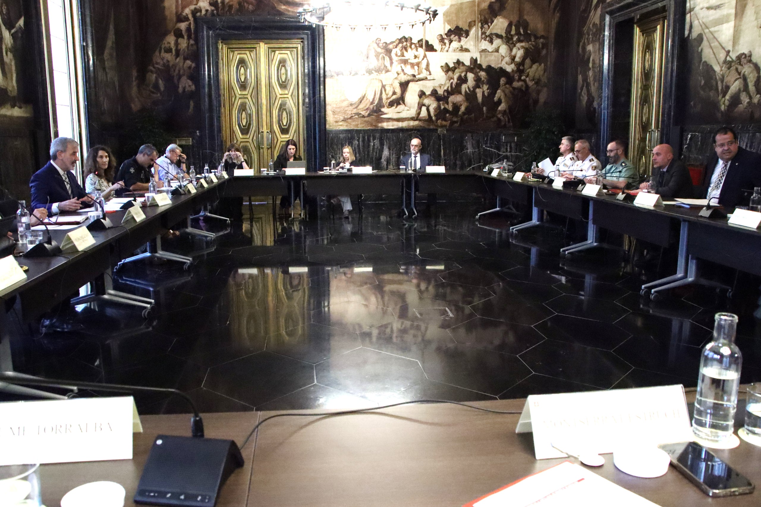 Reunió de la Junta Local de Seguretat de Barcelona / ACN