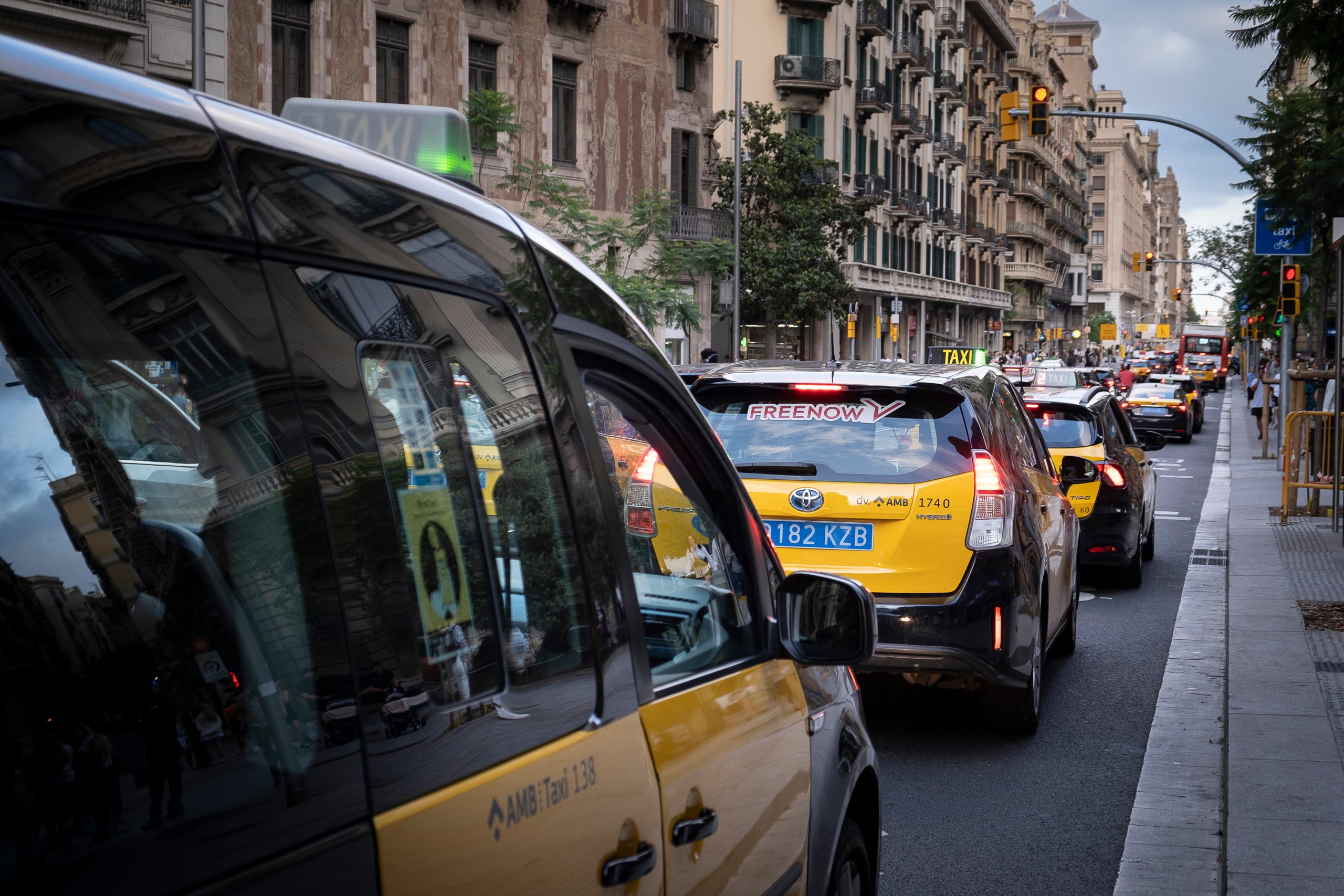 Taxis a la Via Laietana
05.07.2024, Barcelona
foto: Jordi Play