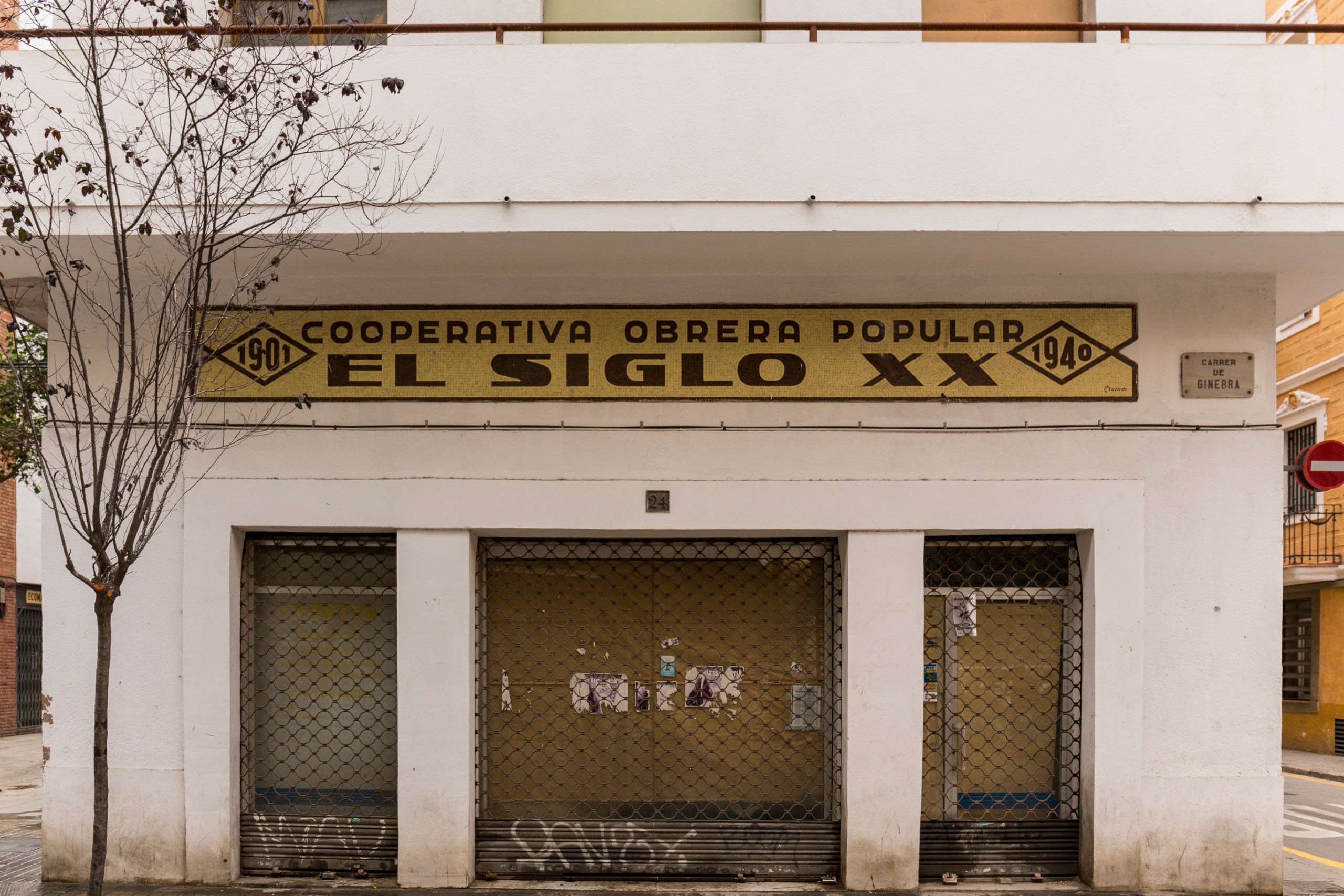 Estat actual de l'edifici de la Cooperativa El Segle XX, un símbol obrer de la Barceloneta / Ajuntament de Barcelona

