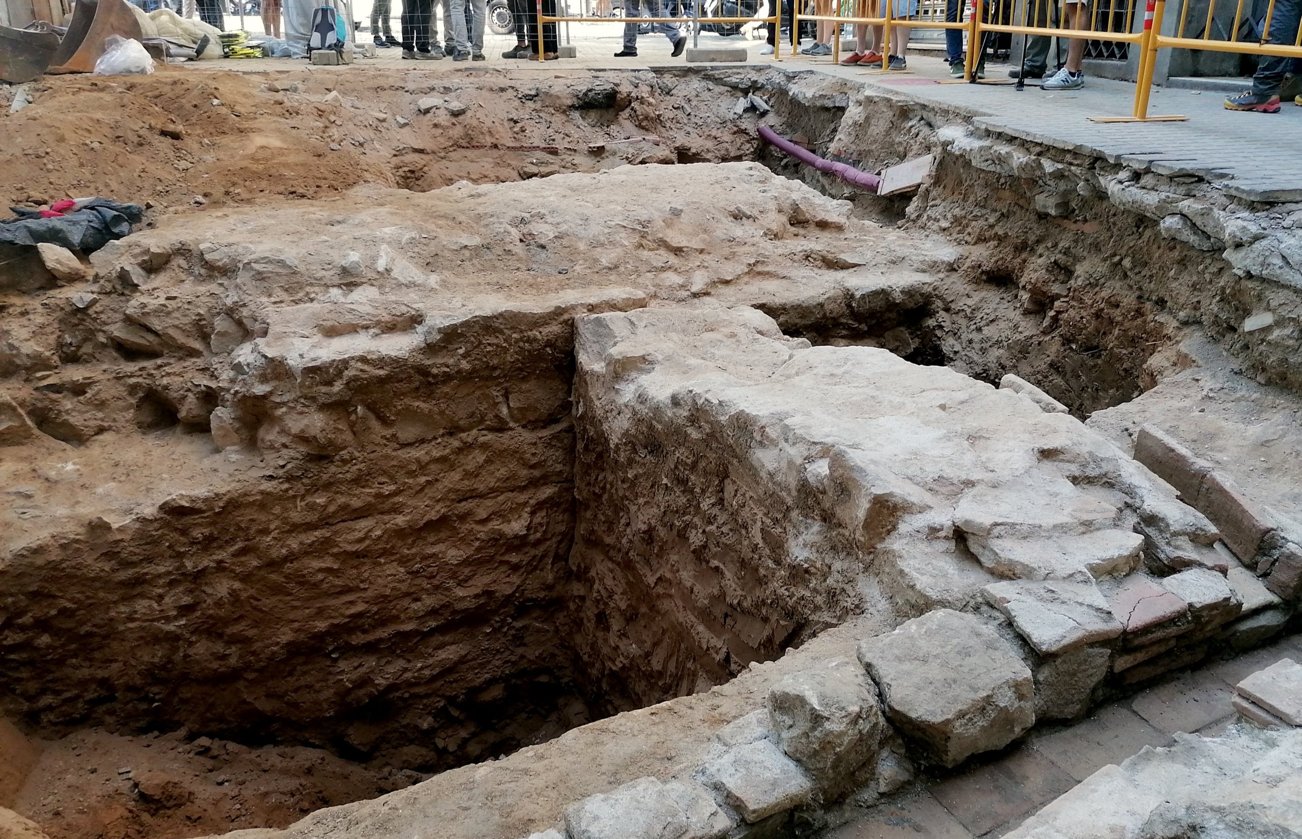 És la primera entrada de la muralla que es localitza / Gabriel González