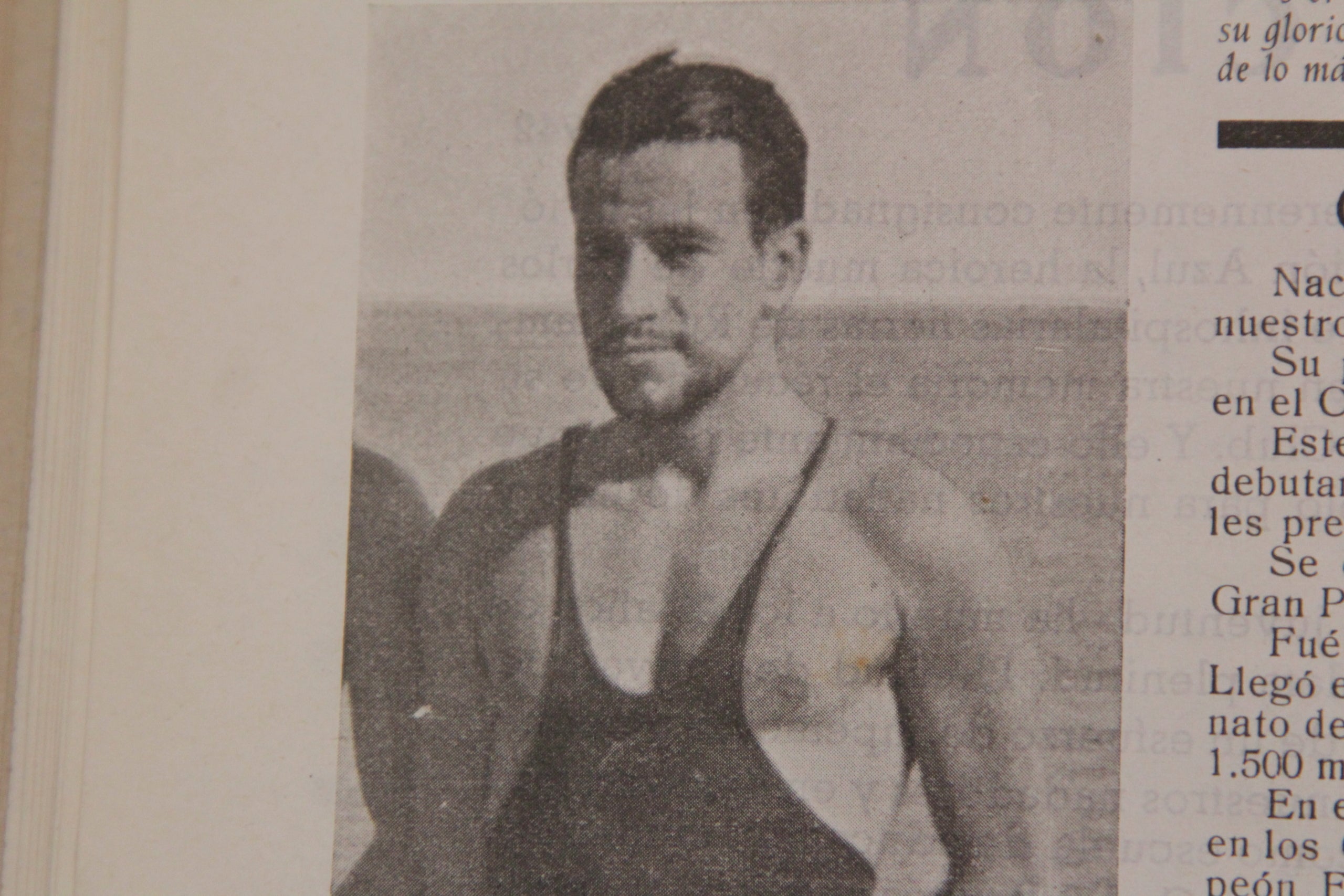 Una de les últimes fotografies de Carles Bonacasa Aliaga abans de marxar a Rússia com a part de la División Azul, on perdria la vida el 21 de març del 1942 / Arxiu del CN Barcelona