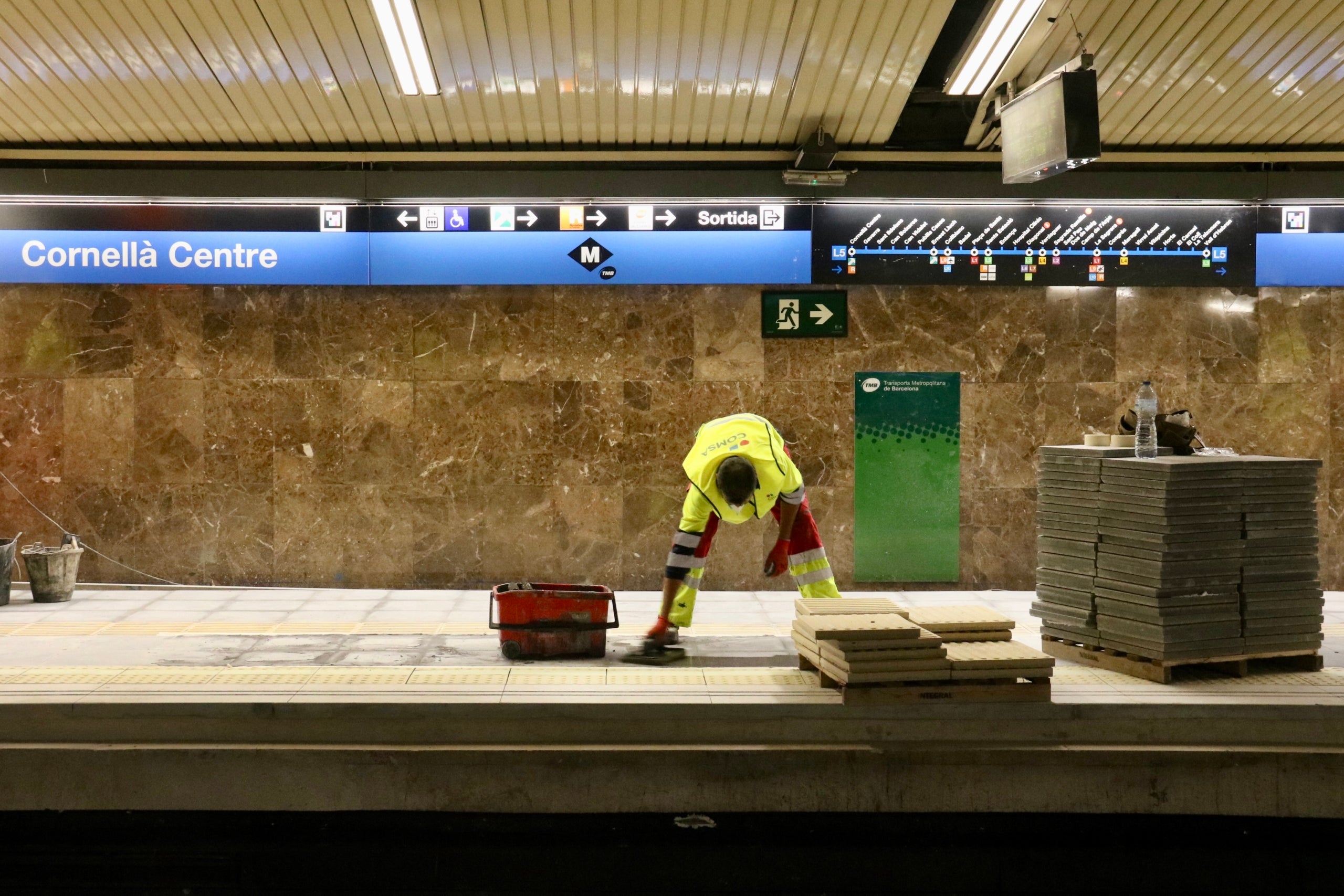 Obres a l'L5, aquest estiu / ACN