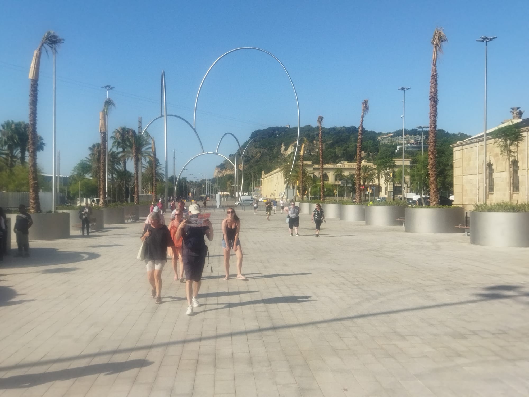 El nou passeig del moll Drassanes, ja reformat, aquest dijous / Jordi Subirana
