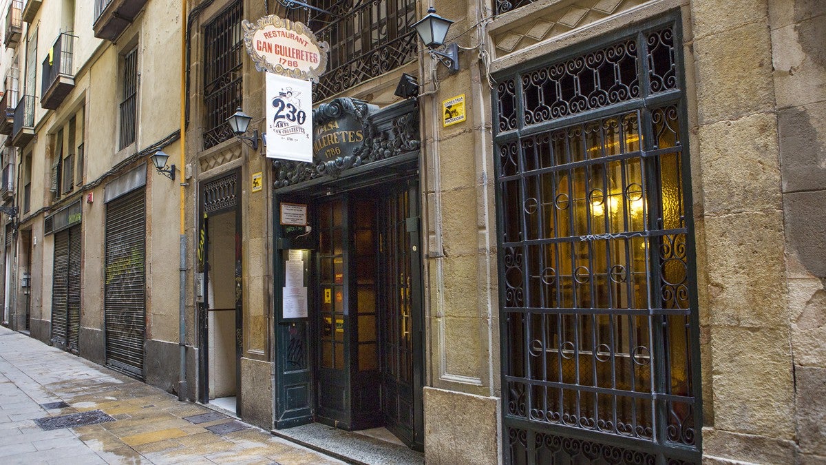 La façana de Can Culleretes, el restaurant més antic de Barcelona | Ajuntament de BCN