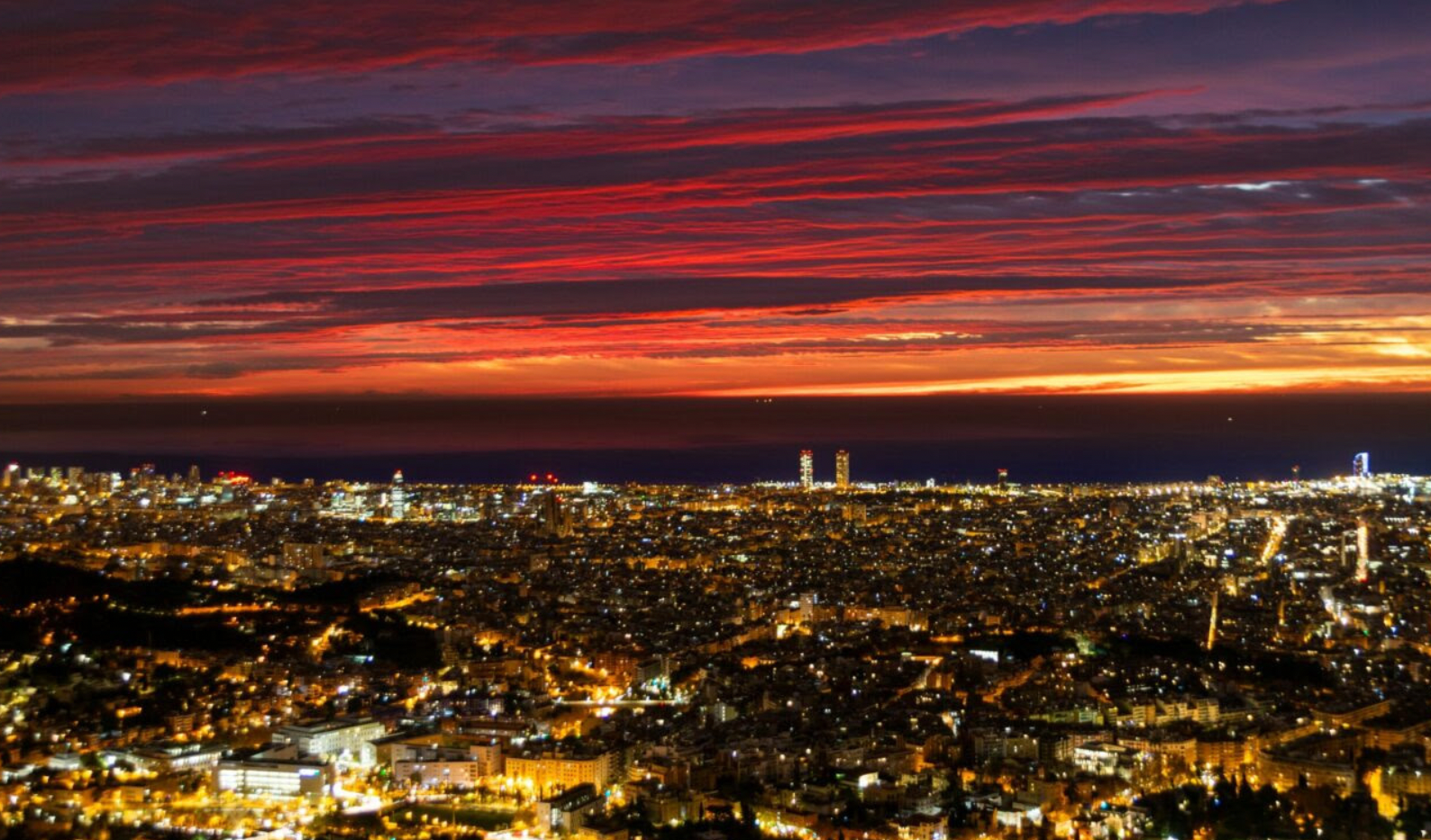 Una nit tòrrida a Barcelona