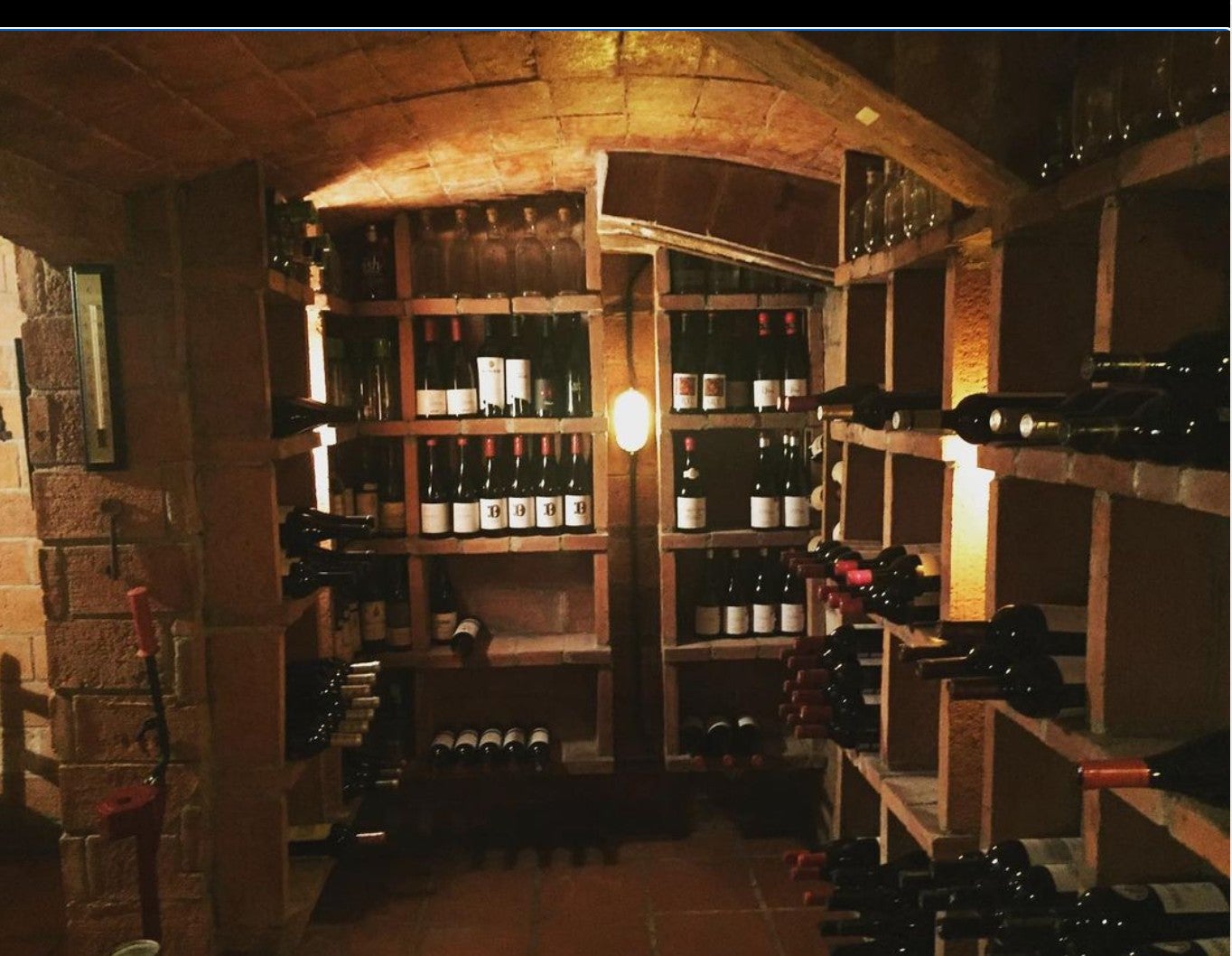 La bodega del restaurante La Llave / Instagram La Llave