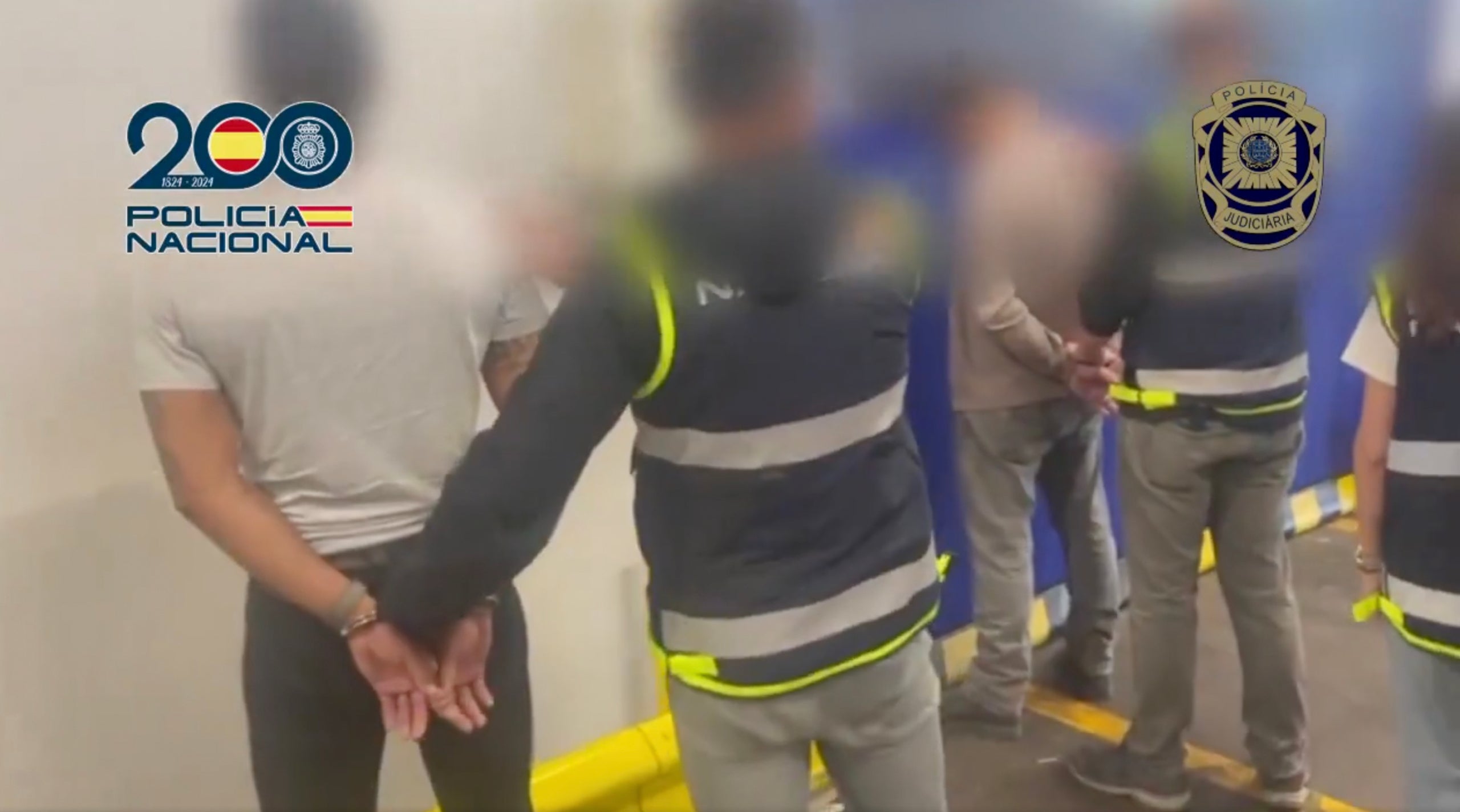 Dos dels tres detinguts en l'operació / Policia