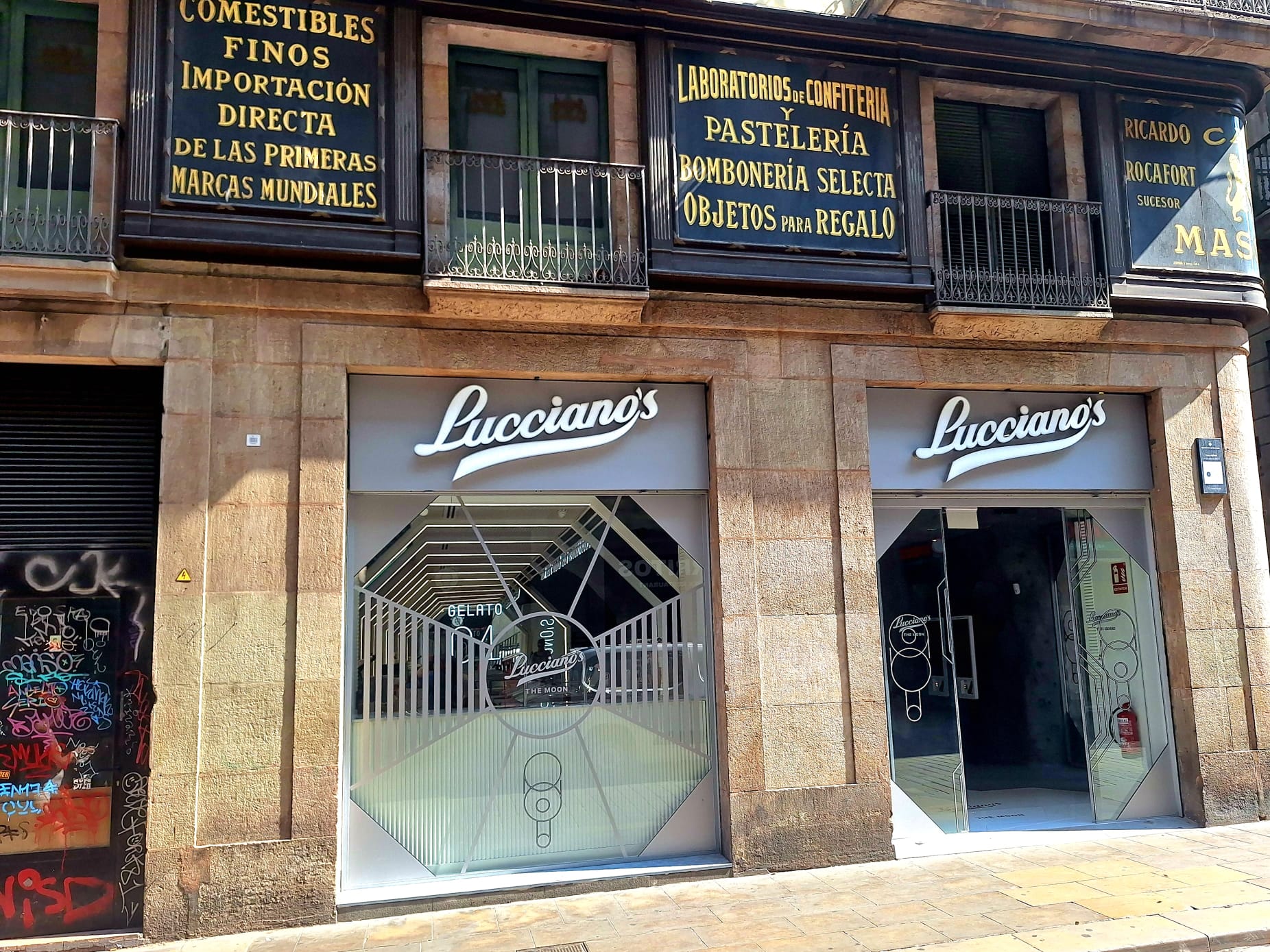 La gelateria Lucciano's, a l'antiga passtisseria Massana / Cedida-Alberto Mejías
