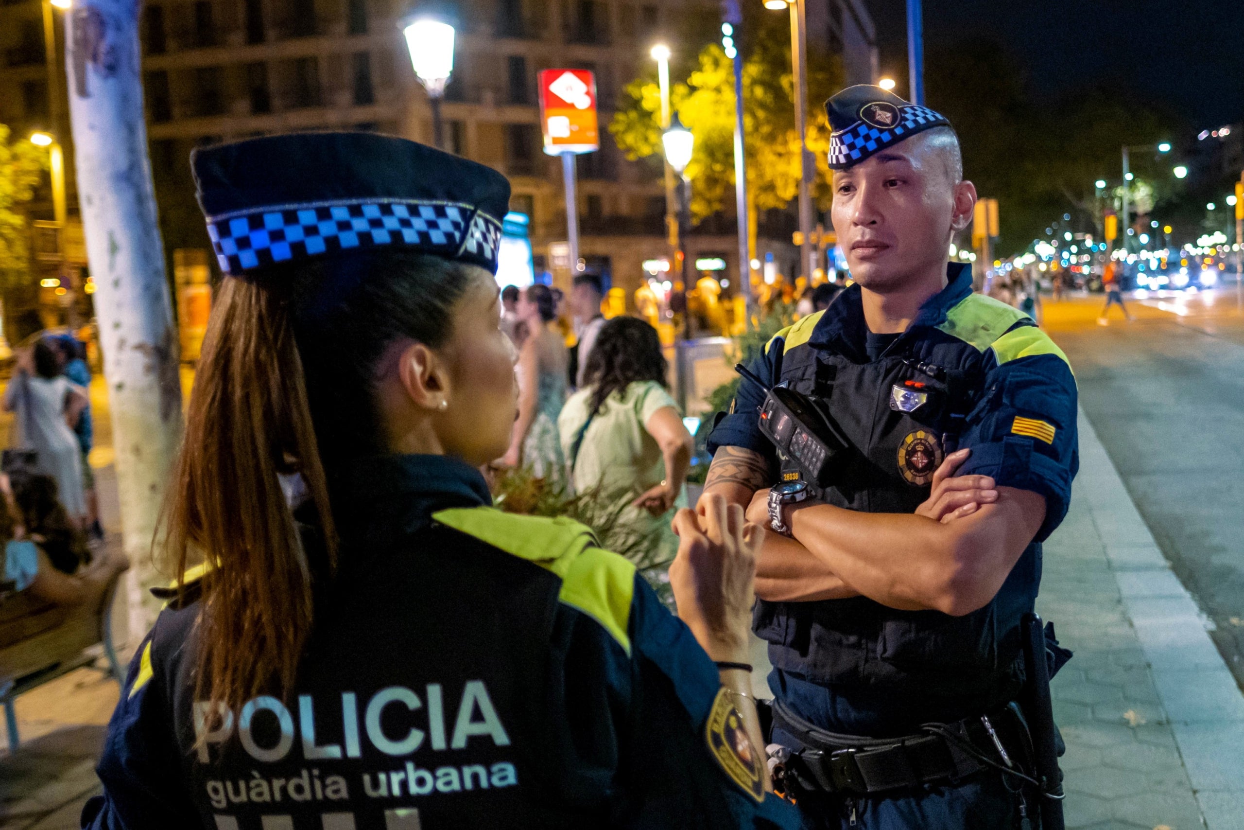 Agents de la Guardia Urbana, a Barcelona / Guàrdia Urbana