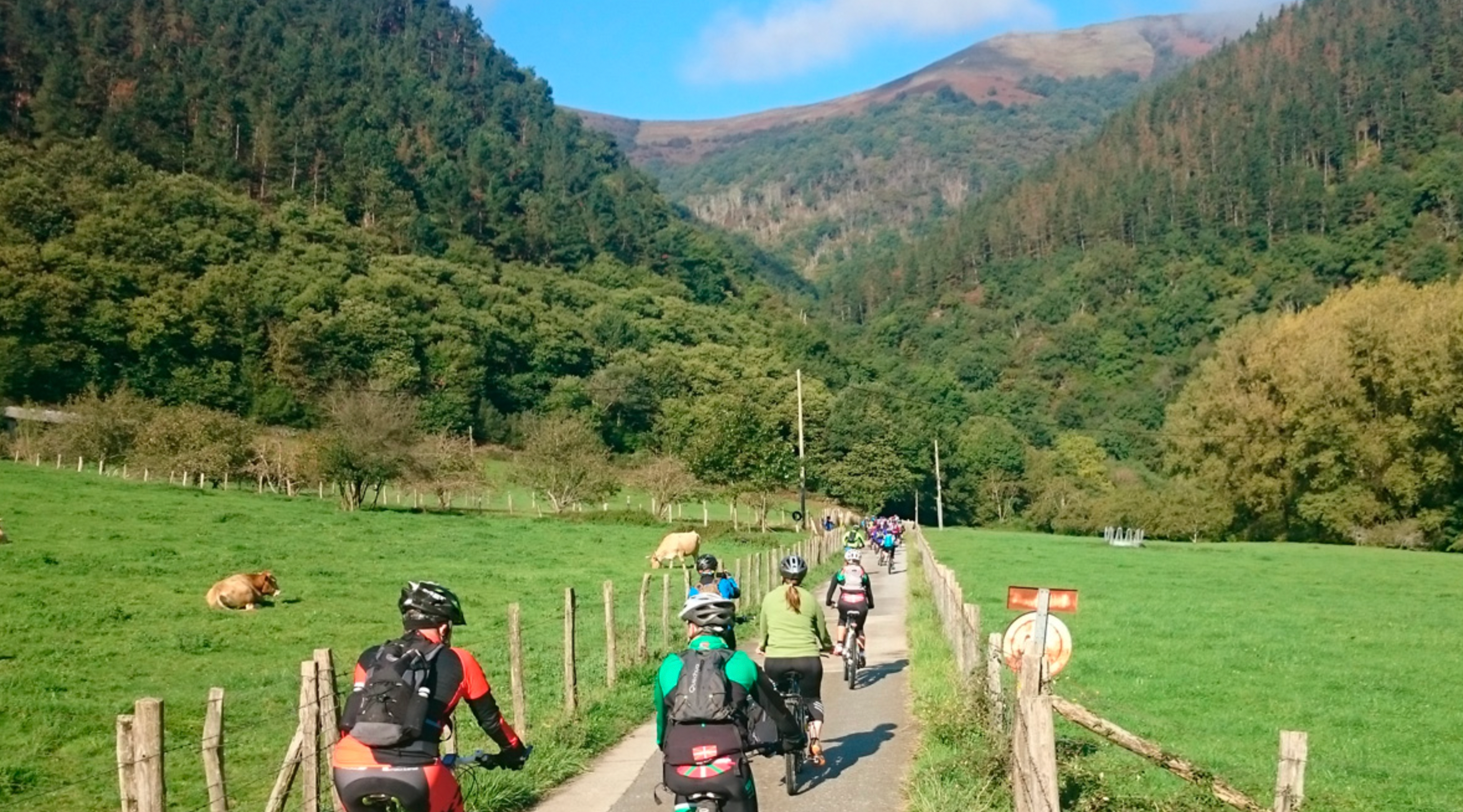 Navarra tiene 5 vías verdes para hacer en bicicleta que cuentan con más de 120 kilómetros TURISMO DE NAVARRA
