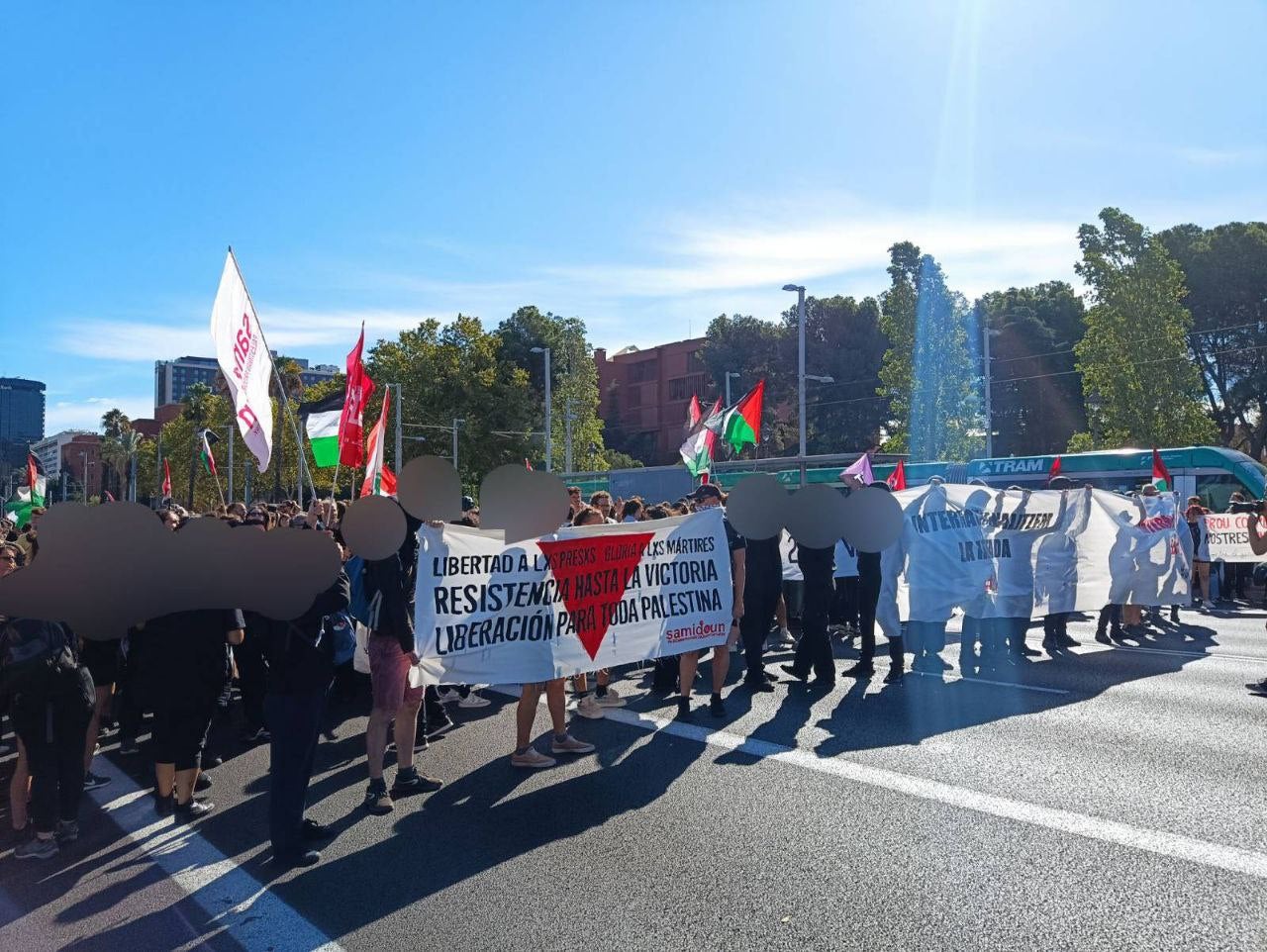 La capçalera de la manifestació | CGT ensenyament
