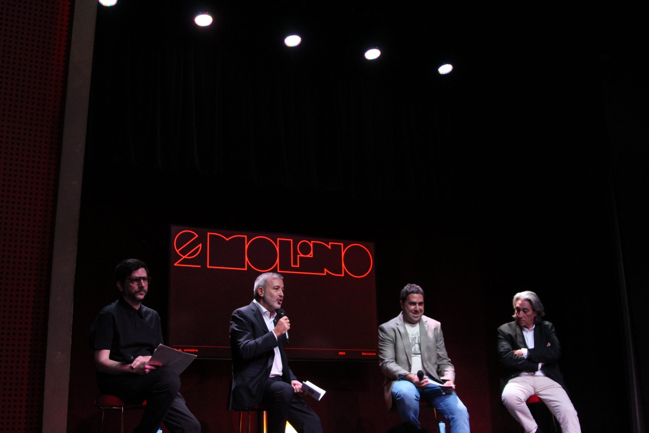 Presentació de la nova vida del teatre El Molino del Paral·lel després de la compra per part de l'Ajuntament / A.R.