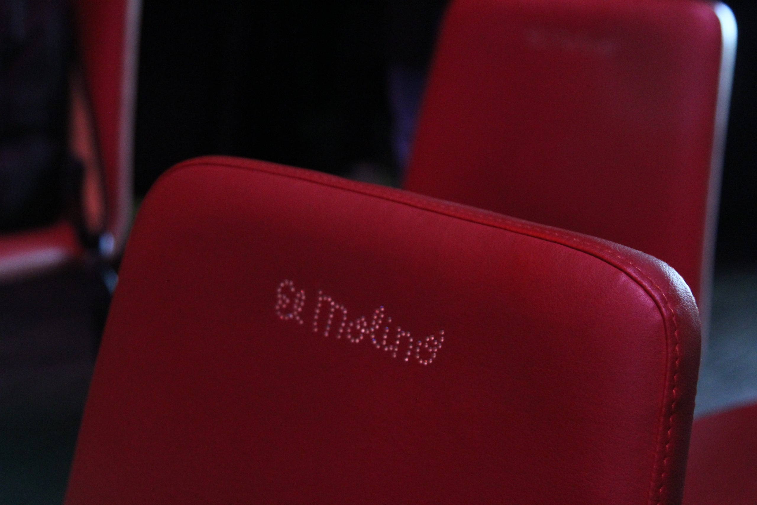 Detall d'un dels seients del teatre El Molino del Paral·lel / A.R.