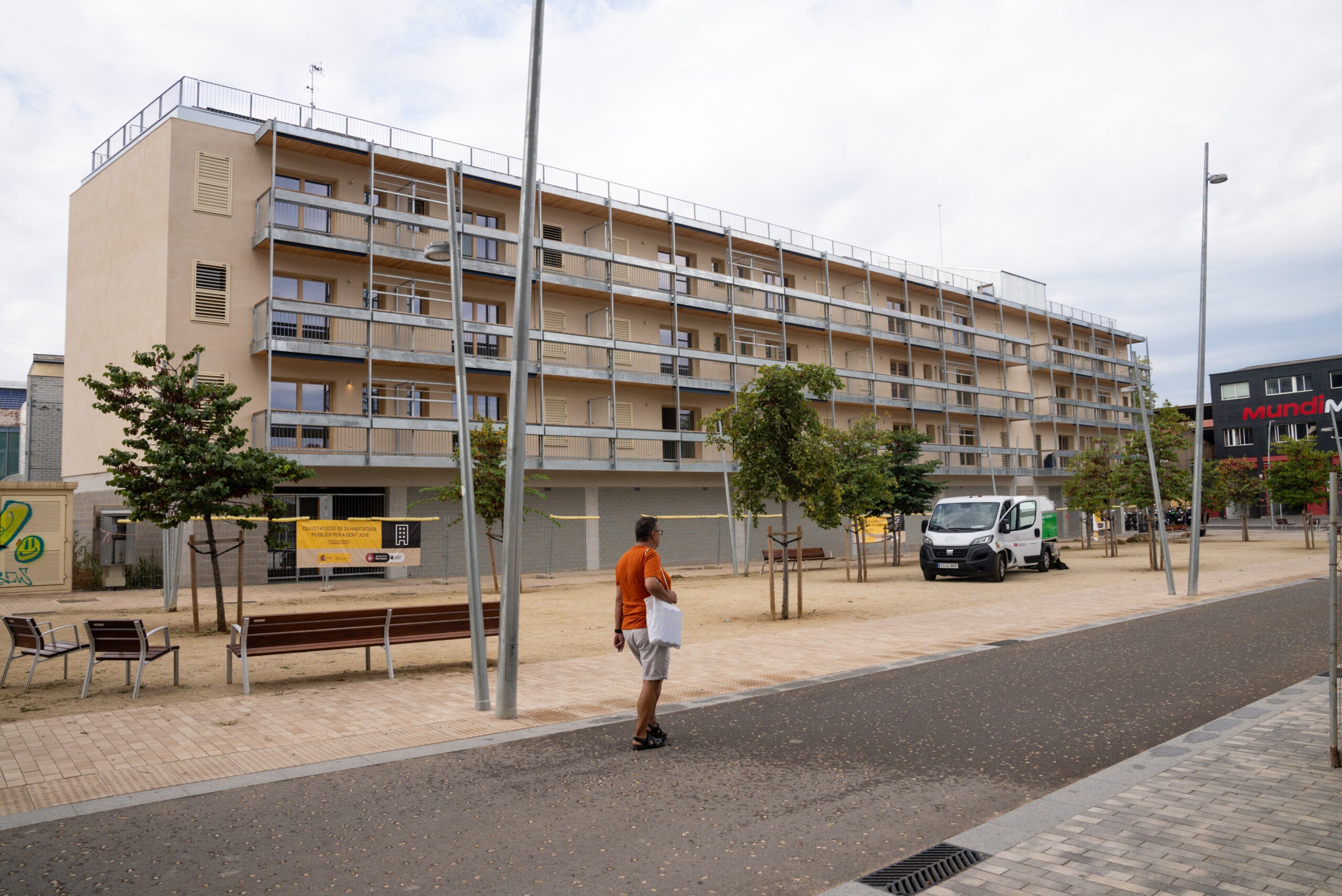 Una de les noves promocions d'habitatge públic al districte de Sant Martí / Ajuntament de Barcelona 