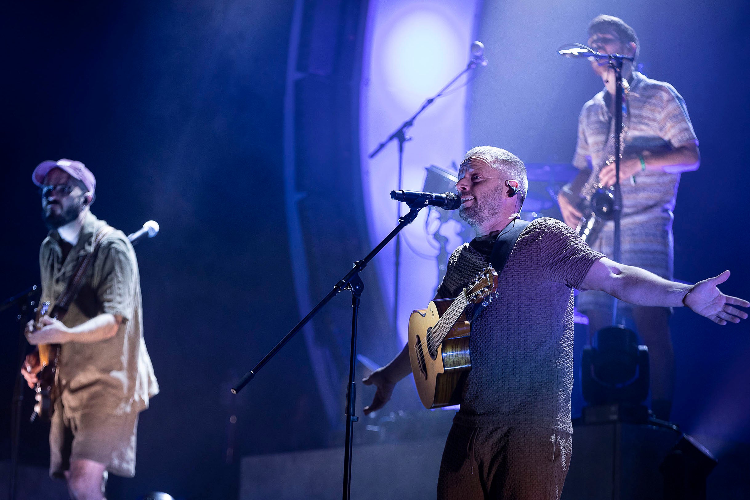 Festes de la Mercè 2024.
Oques grasses actua a l'escenari Estrella Damm de la platja del Bogatell.
19.09.2024, Barcelona

foto: Jordi Play