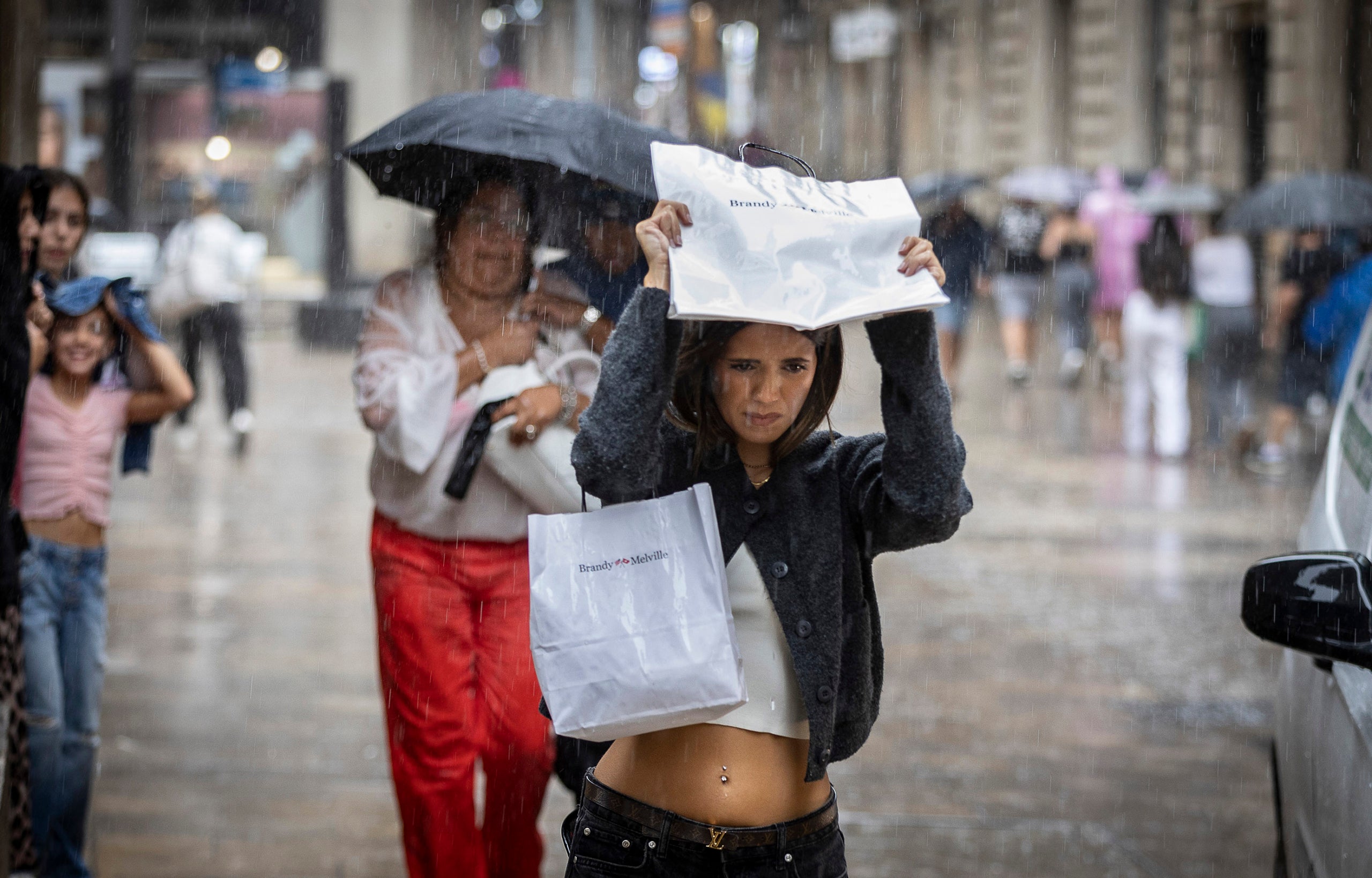 Lluvia en el centro de Barcelona.
18.09.2024, Barcelona
foto: Jordi Play