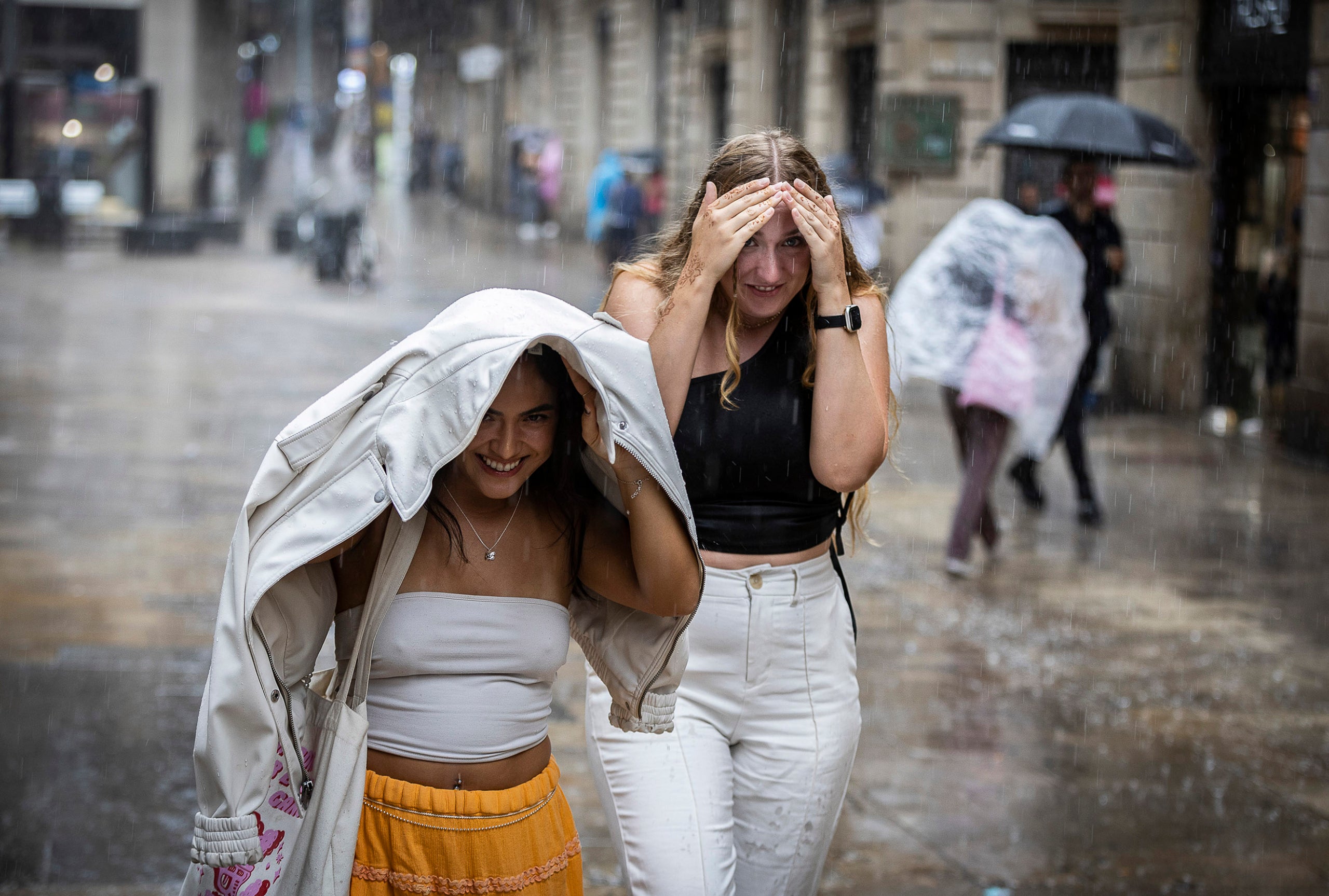 Pluja al centre de Barcelona.
18.09.2024, Barcelona
foto: Jordi Play