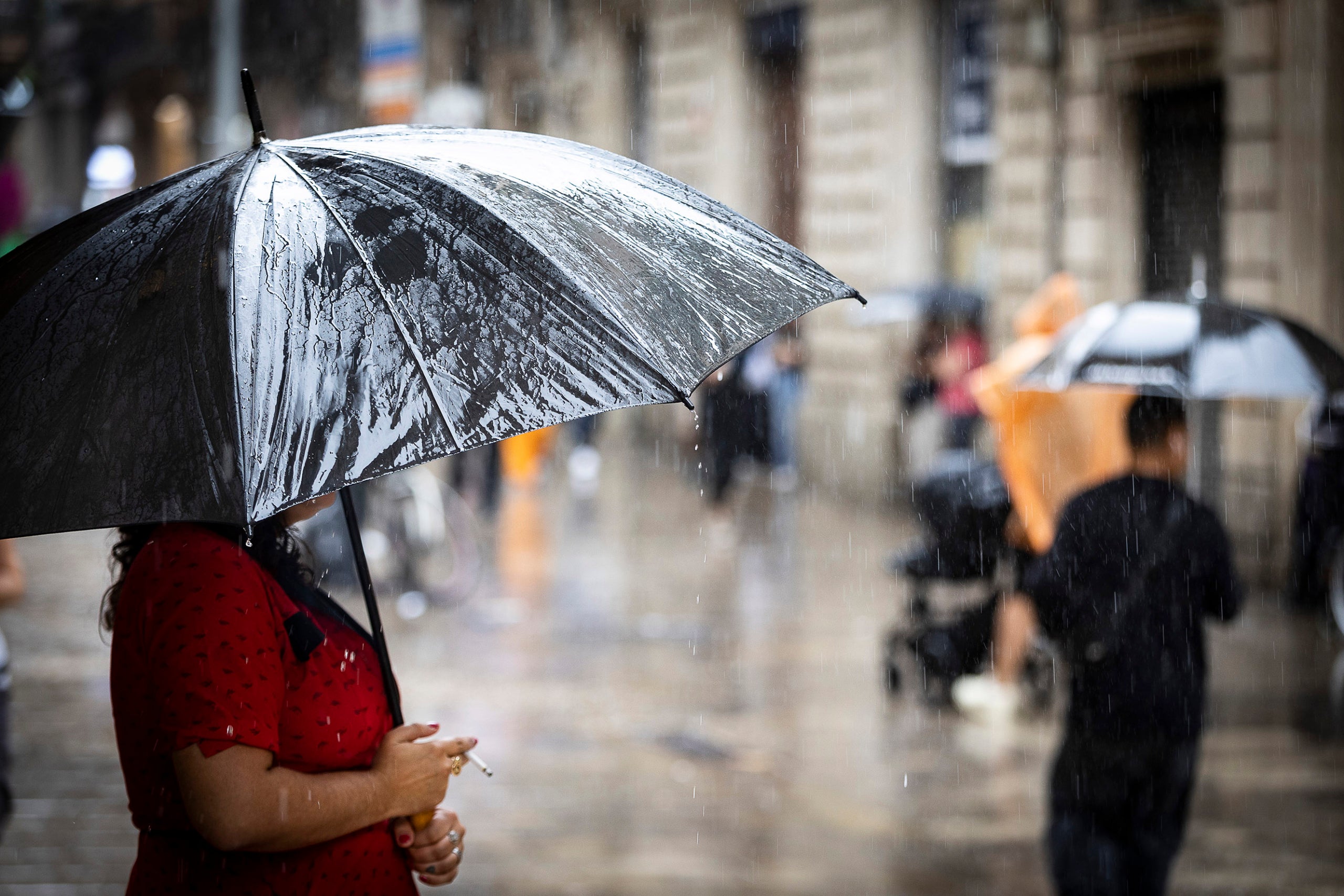 Pluja al centre de Barcelona.
18.09.2024, Barcelona
foto: Jordi Play