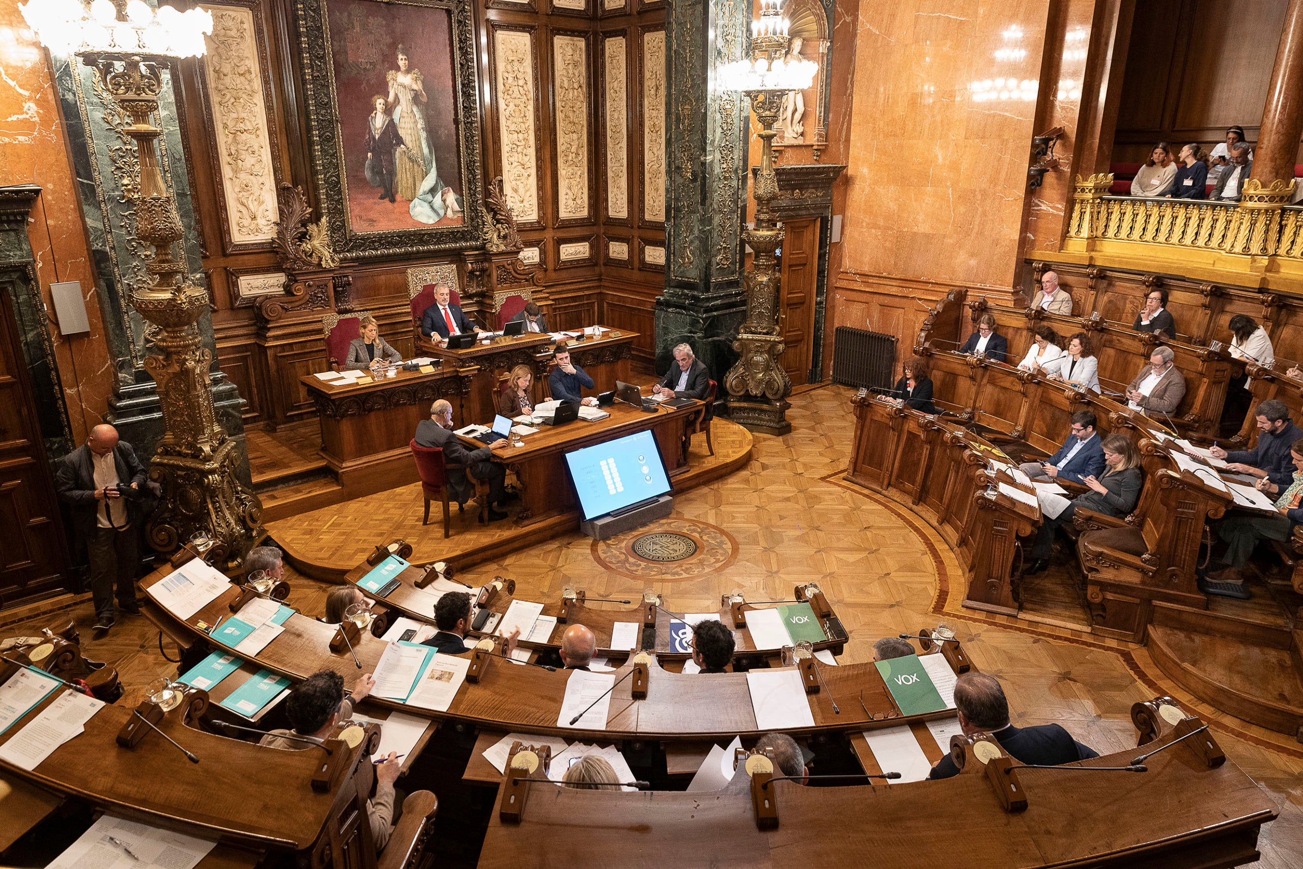 Imatge del Ple de Barcelona / Jordi Play