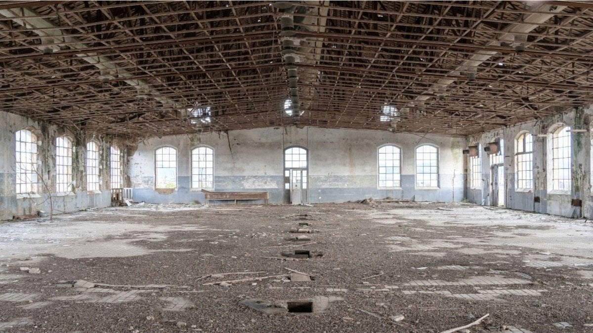 Una de las imágenes que forman parte de la exposición 'Captures: el pasado industrial de Cataluña' de Jaume Cardona, alter ego de La Makineta del Temps / La Makineta del Temps (MHC)