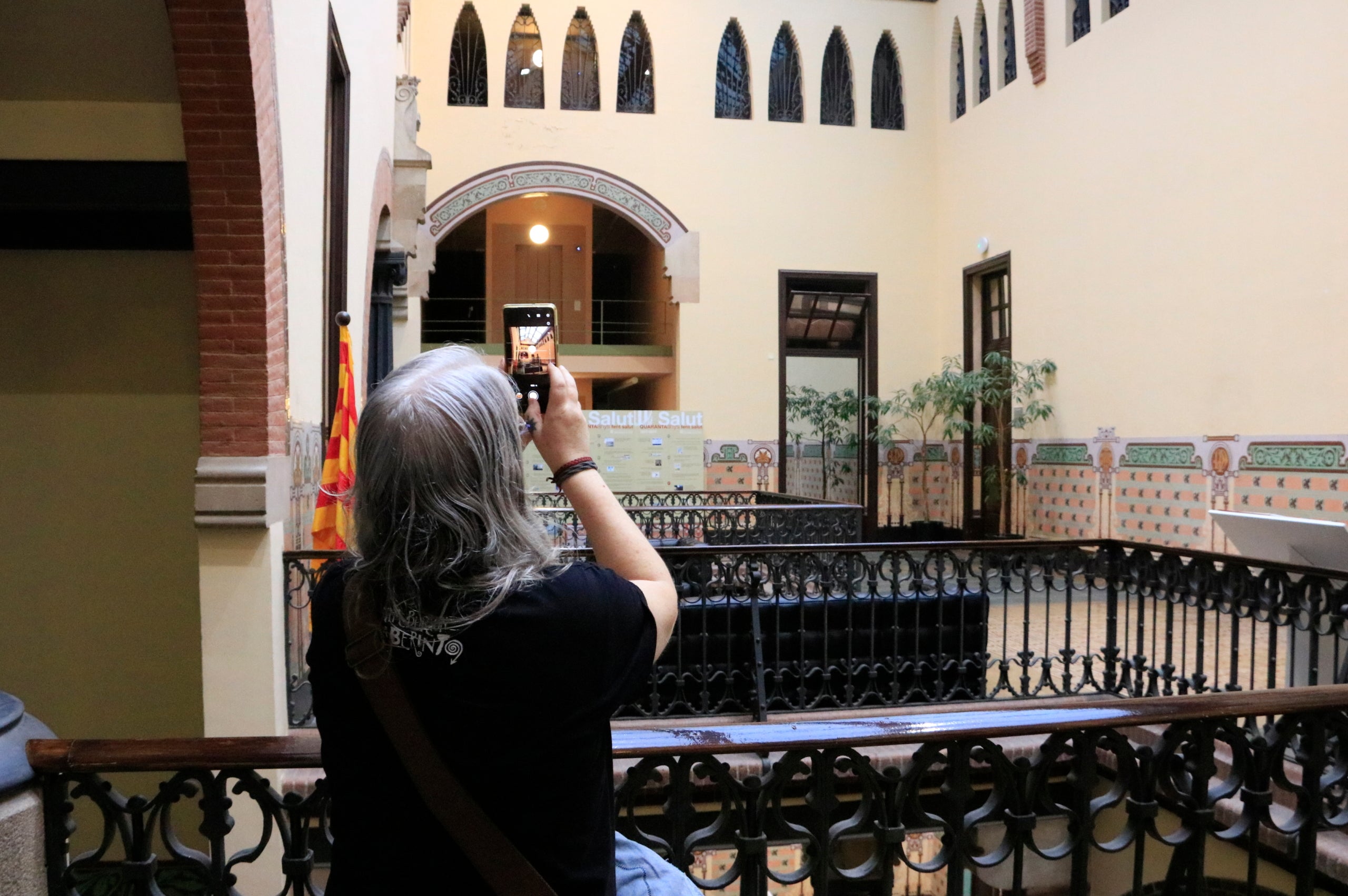 Una participante en el festival 48h Open House BCN / ACN