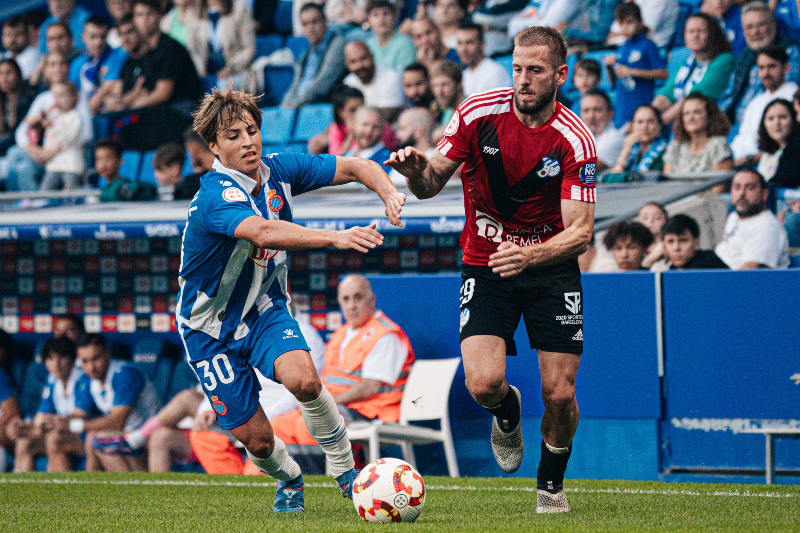 L'Espanyol i l'Europa van jugar a l'RCDE Stadium CE Europa