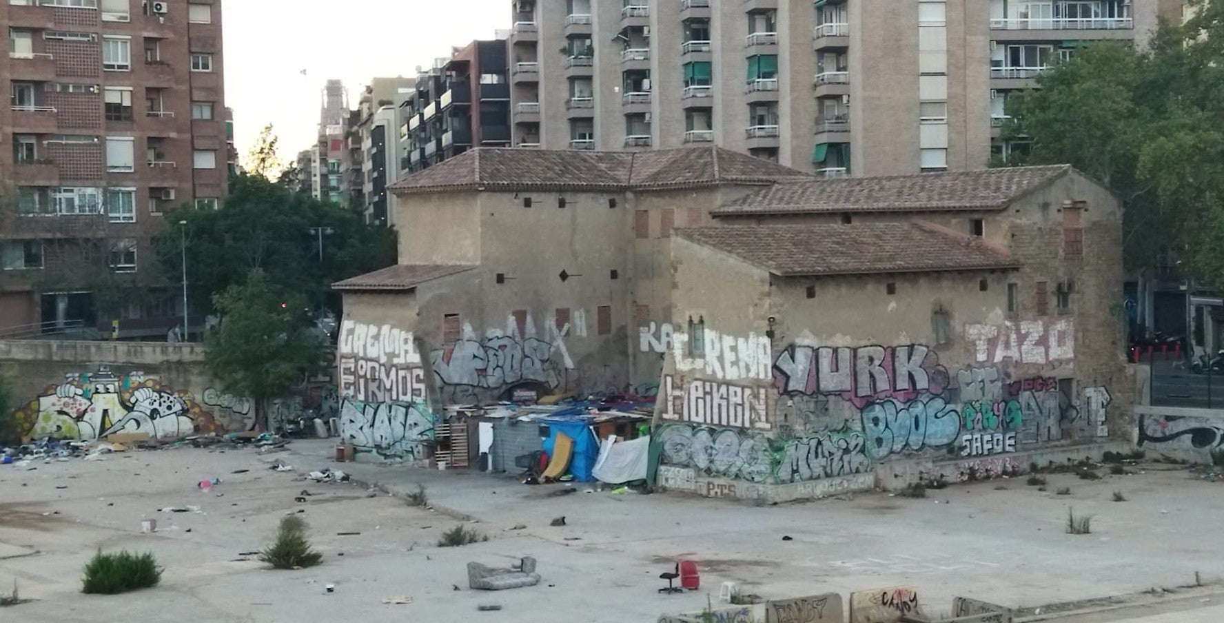 Xaboles, davant mateix de la Torre del Fang, aquest setembre / Jordi Subirana