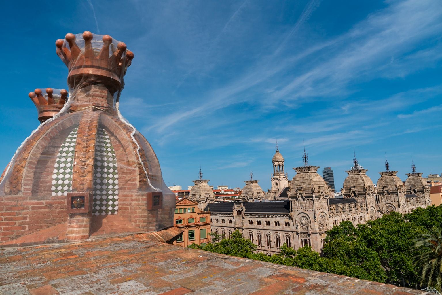 Les vistes des de l'Arc de Triomf, un dels edificis visitables | Paula Jaume / Ajuntament