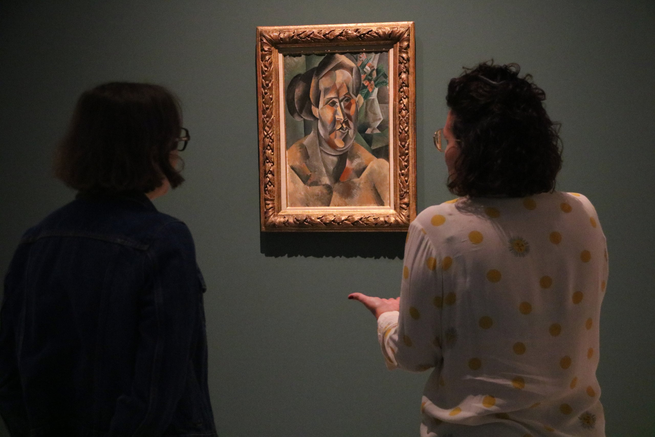 Una imagen de la exposición 'Fernande Olivier, Pablo Picasso y sus amigos' en el Museo Picasso / Guillem Roset /ACN