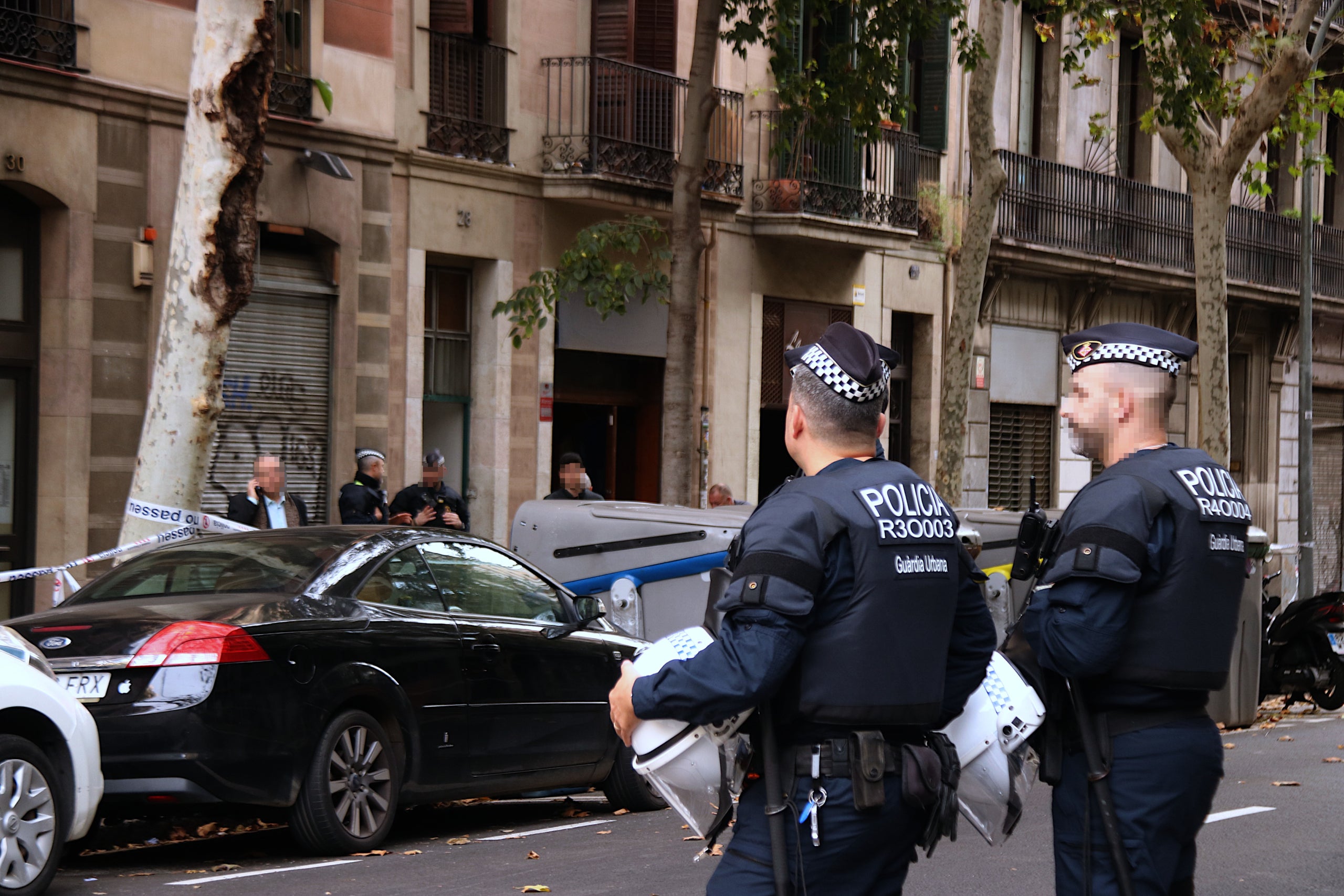 Agents antiavalots de la Guàrdia Urbana / ACN