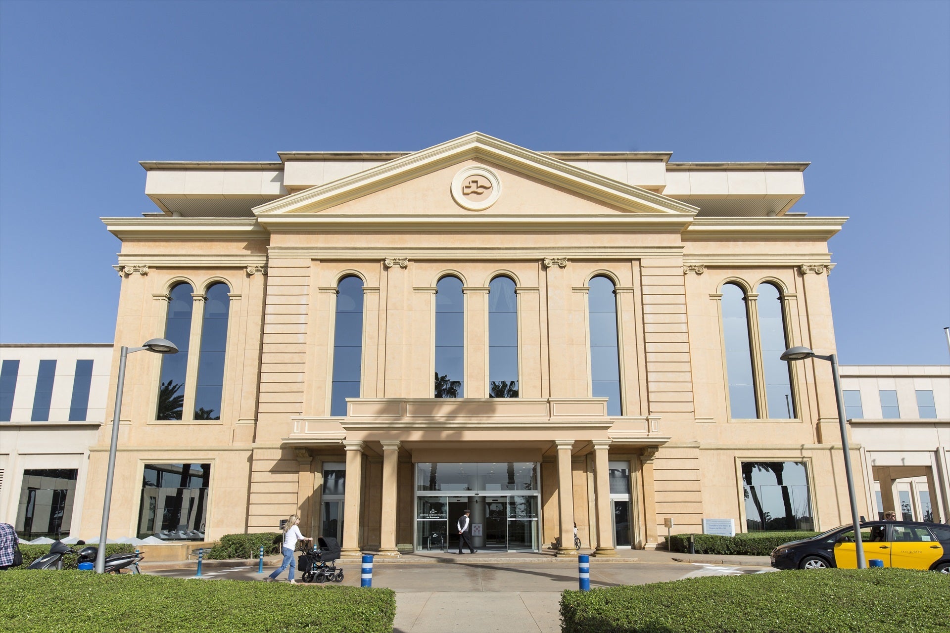Imagen del centro médico Teknon, en Sarrià-Sant Gervasi / EP