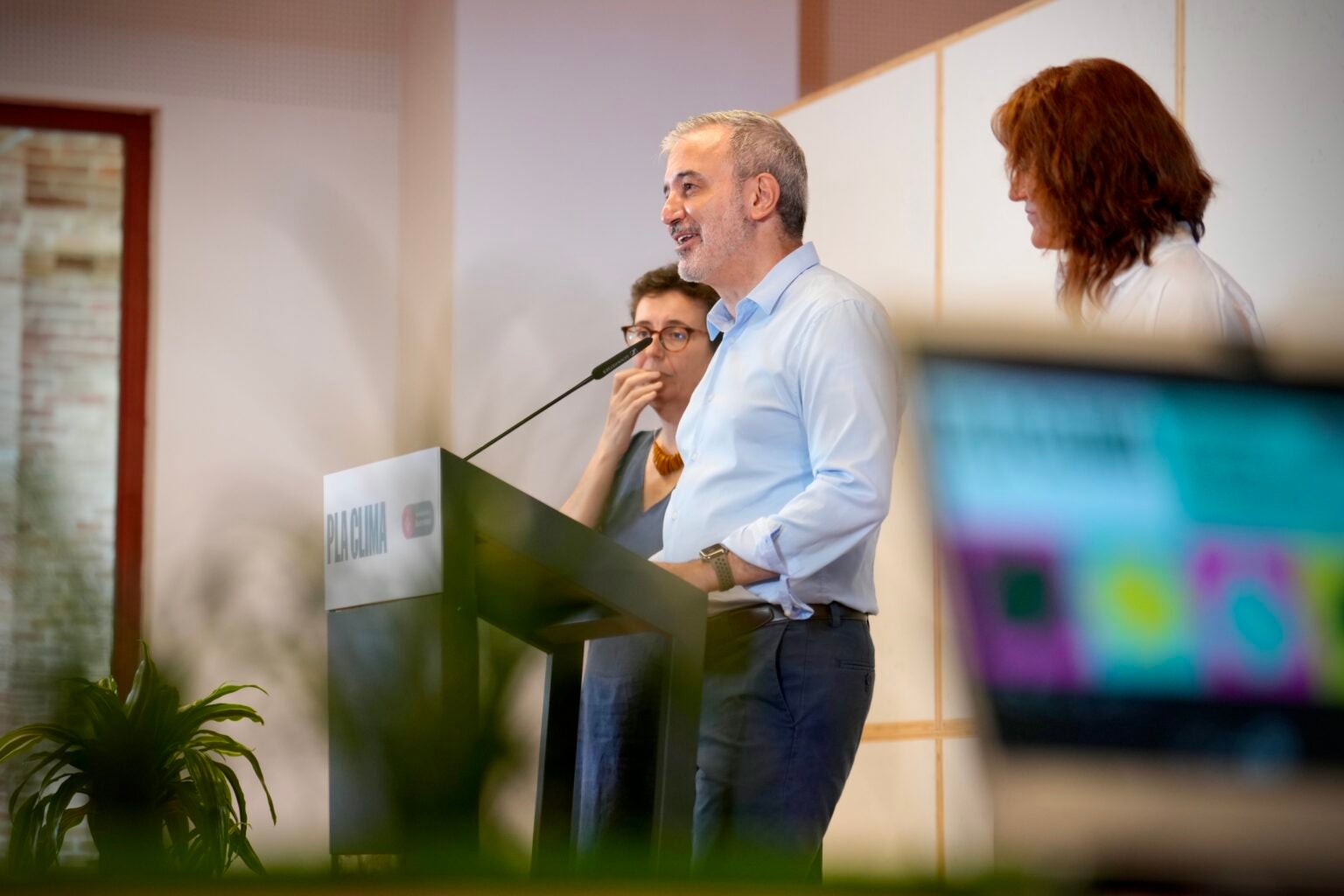 Collboni va presentar el seu pla per guanyar verd l'estiu passat | Ajuntament