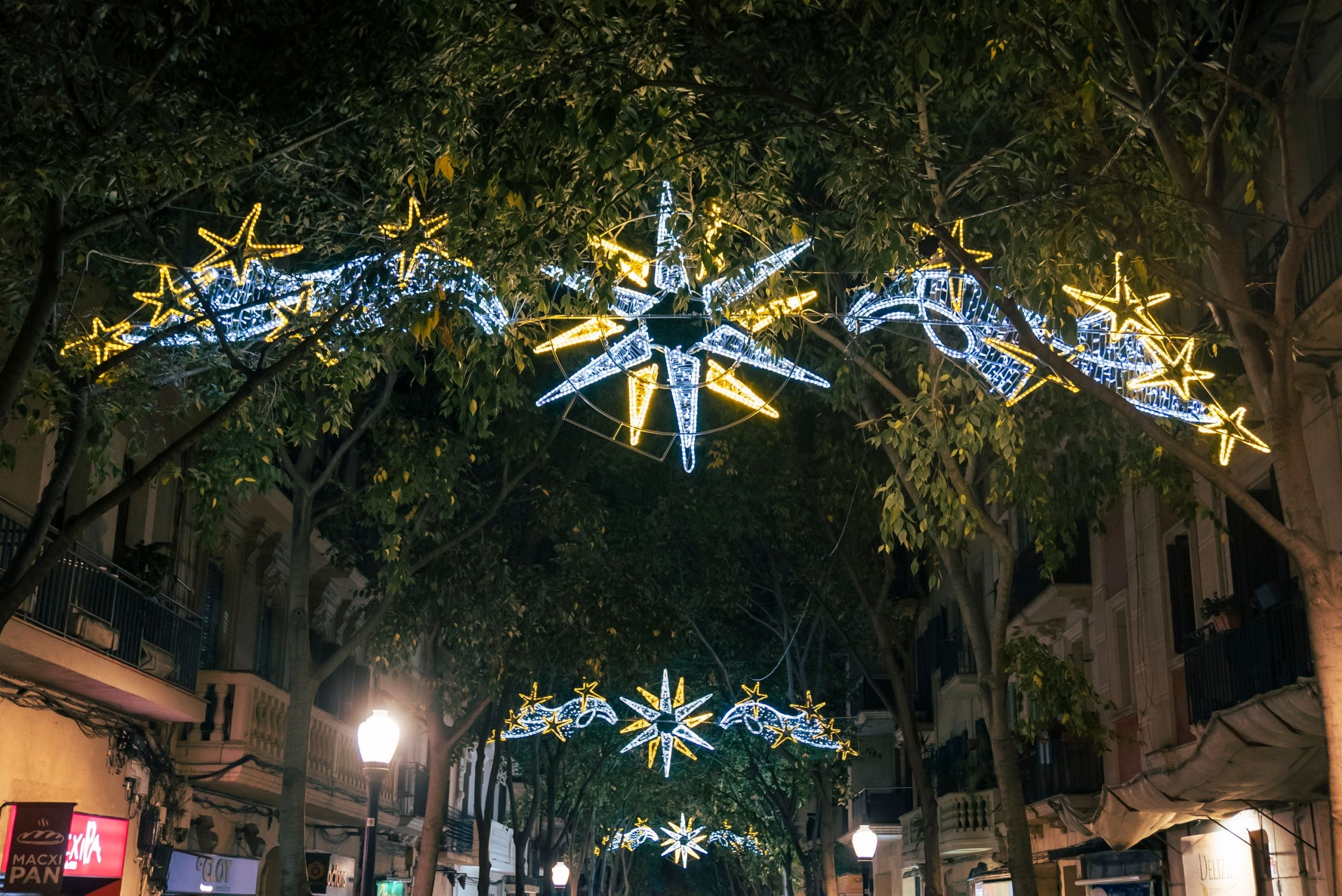 Una imatge de llums de Nadal AJUNTAMENT DE BARCELONA