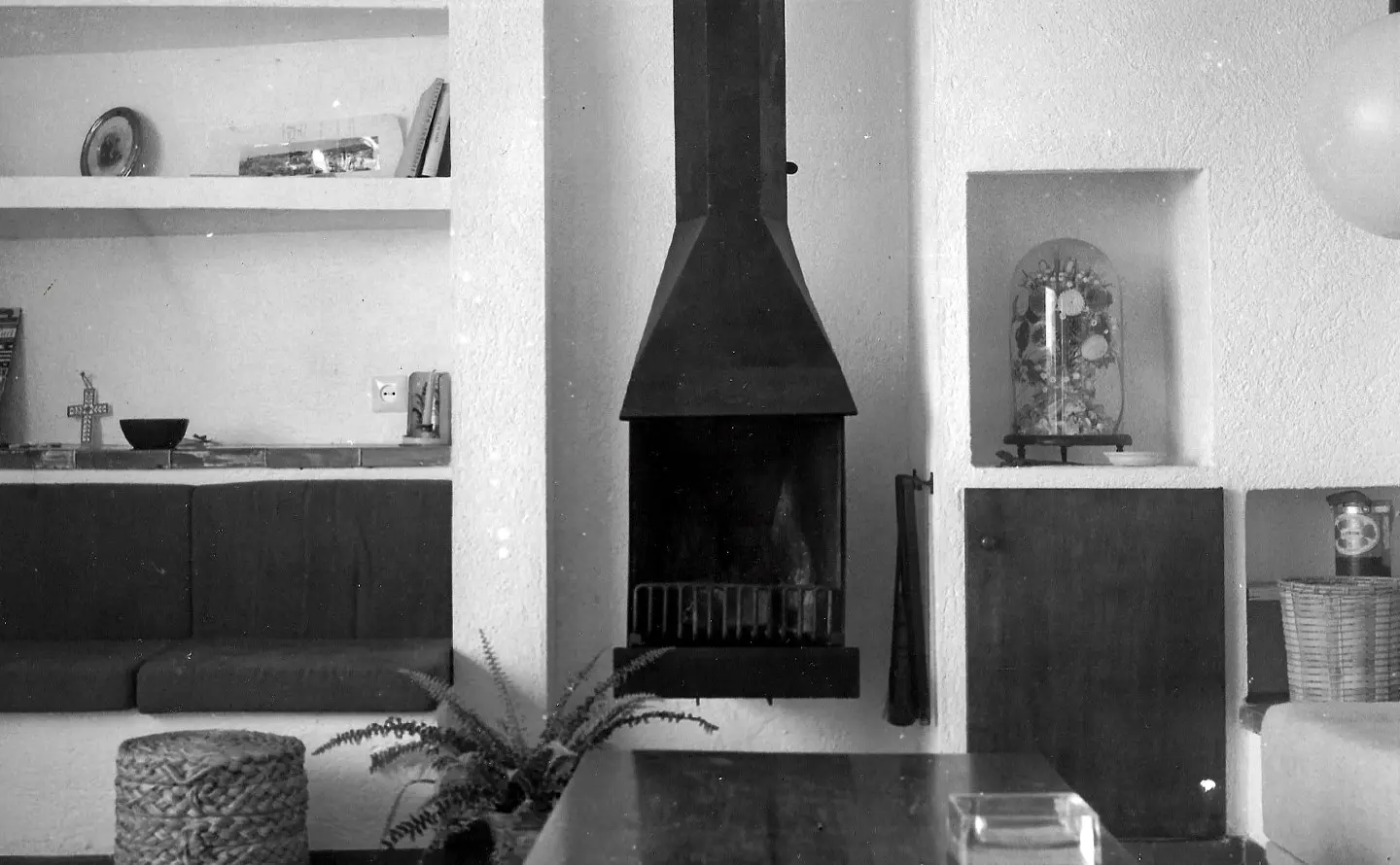 Casa Familia Valls-Ferrer en Arenys de Mar, 1969 Fotografía de Manuel Valls (COAC)