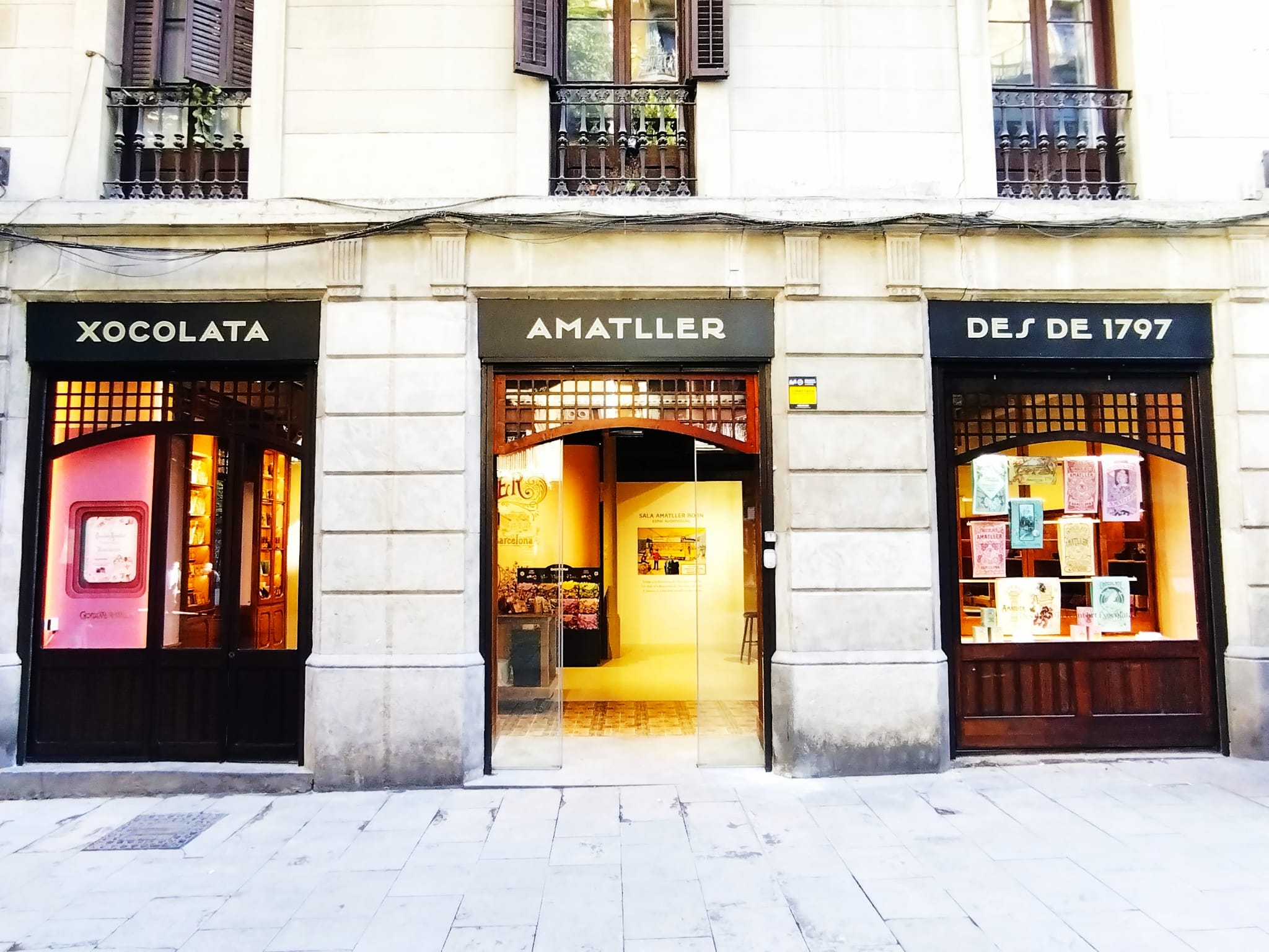 La botiga de Xocolata Amatller, al Born / Jordi Subirana