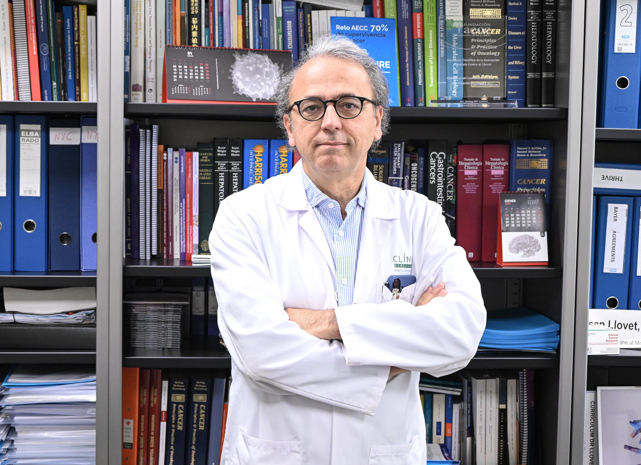 Josep M. Llovet, investigador principal del estudio y jefe del grupo de Idibaps en Investigación Traslacional en oncología hepática / Clínic-Idibaps
